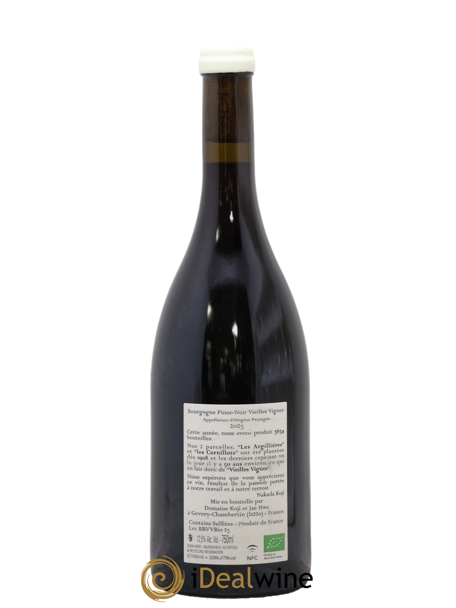 Bourgogne Vieilles Vignes Koji et Jae Hwa 2023 - Lot de 1 bouteille - 1