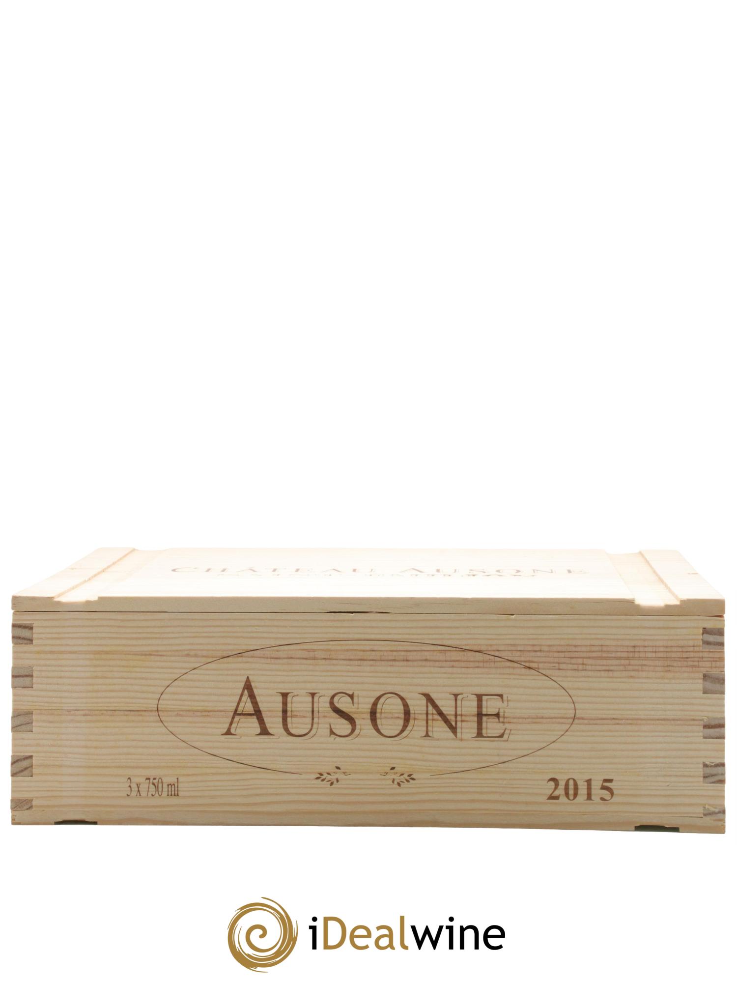 Château Ausone 1er Grand Cru Classé A 2015 - Lot de 3 bouteilles - 3