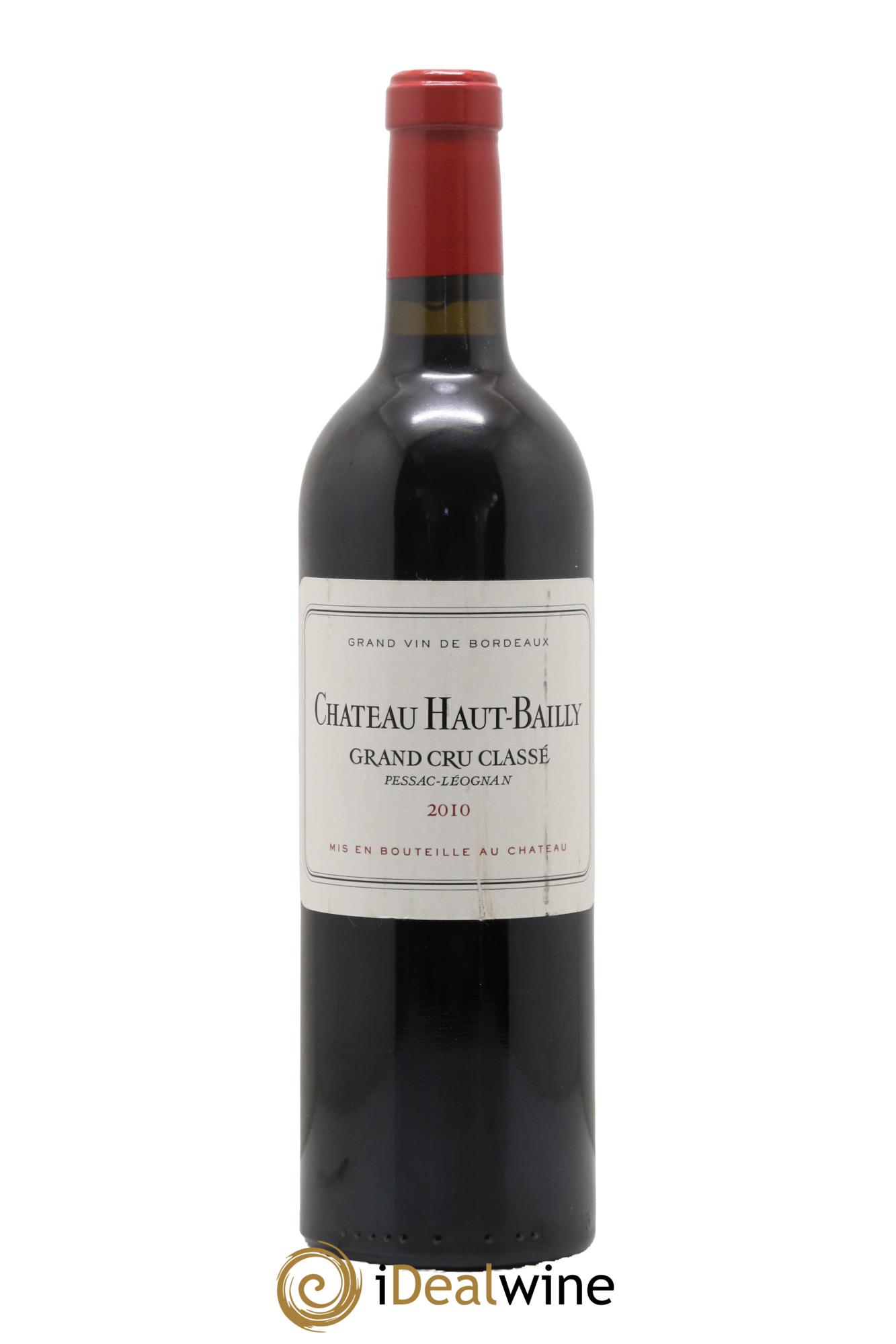 Château Haut-Bailly Cru Classé de Graves 2010 - Lot of 1 bottle - 0