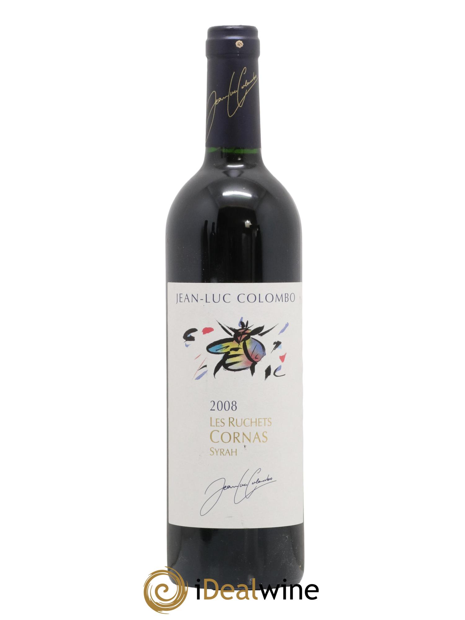 Cornas les Ruchets Jean-Luc Colombo 2008 - Lot of 1 bottle - 0