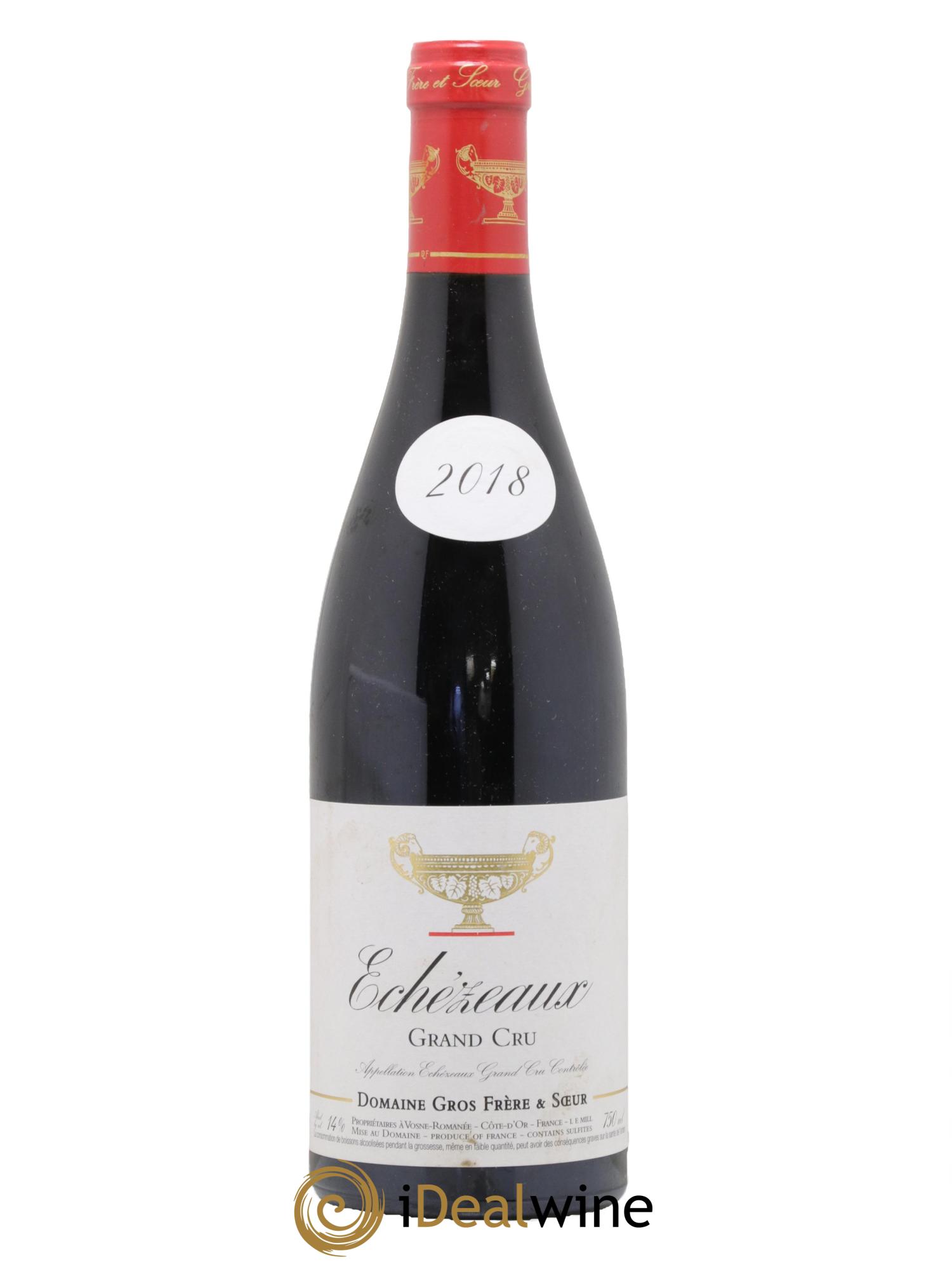 Echezeaux Grand Cru Gros Frère & Soeur 2018 - Lot de 1 bouteille - 0