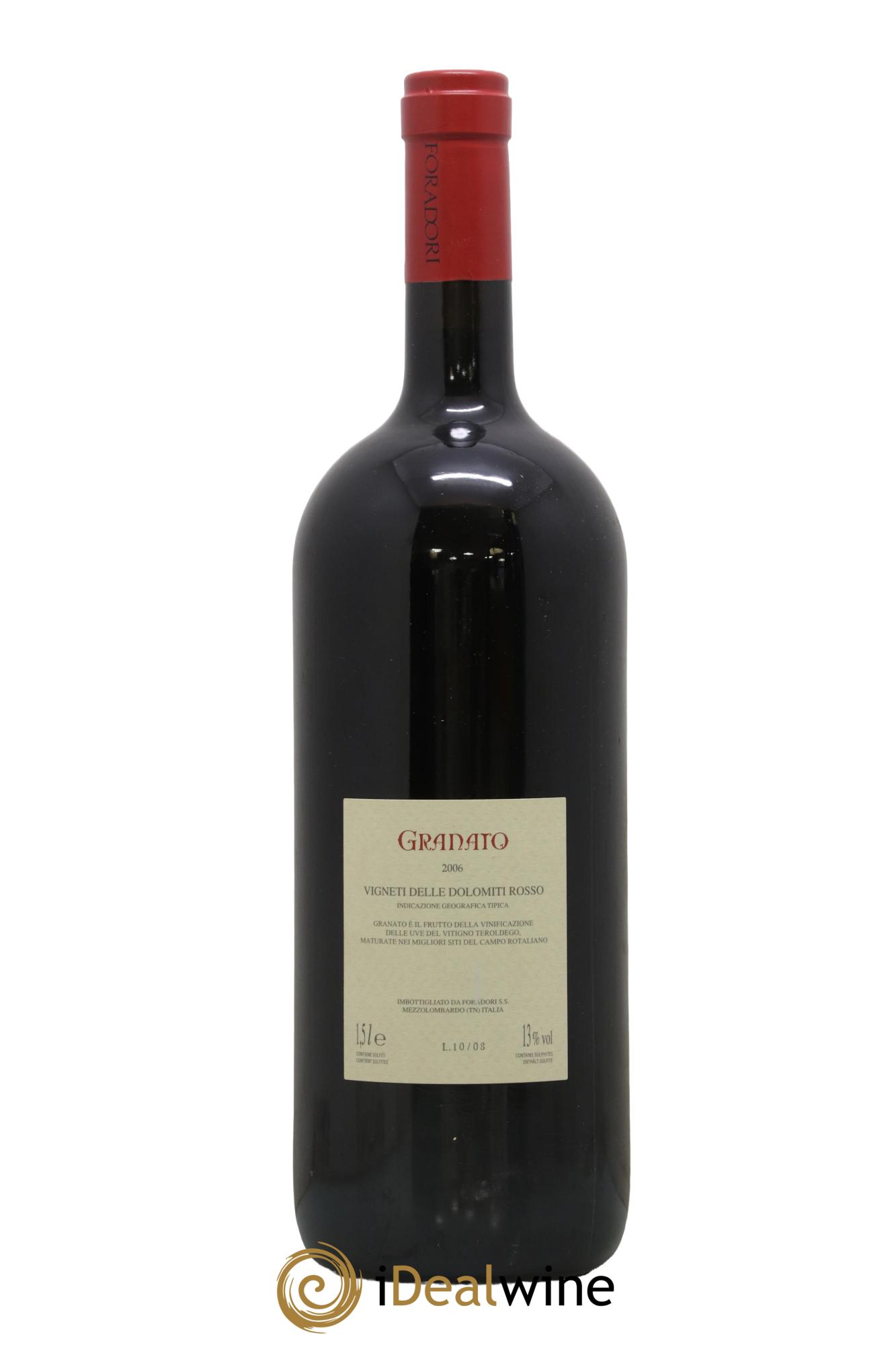 Vigneti delle Dolomiti IGT Granato Elisabetta Foradori 2006 - Lot de 1 magnum - 1