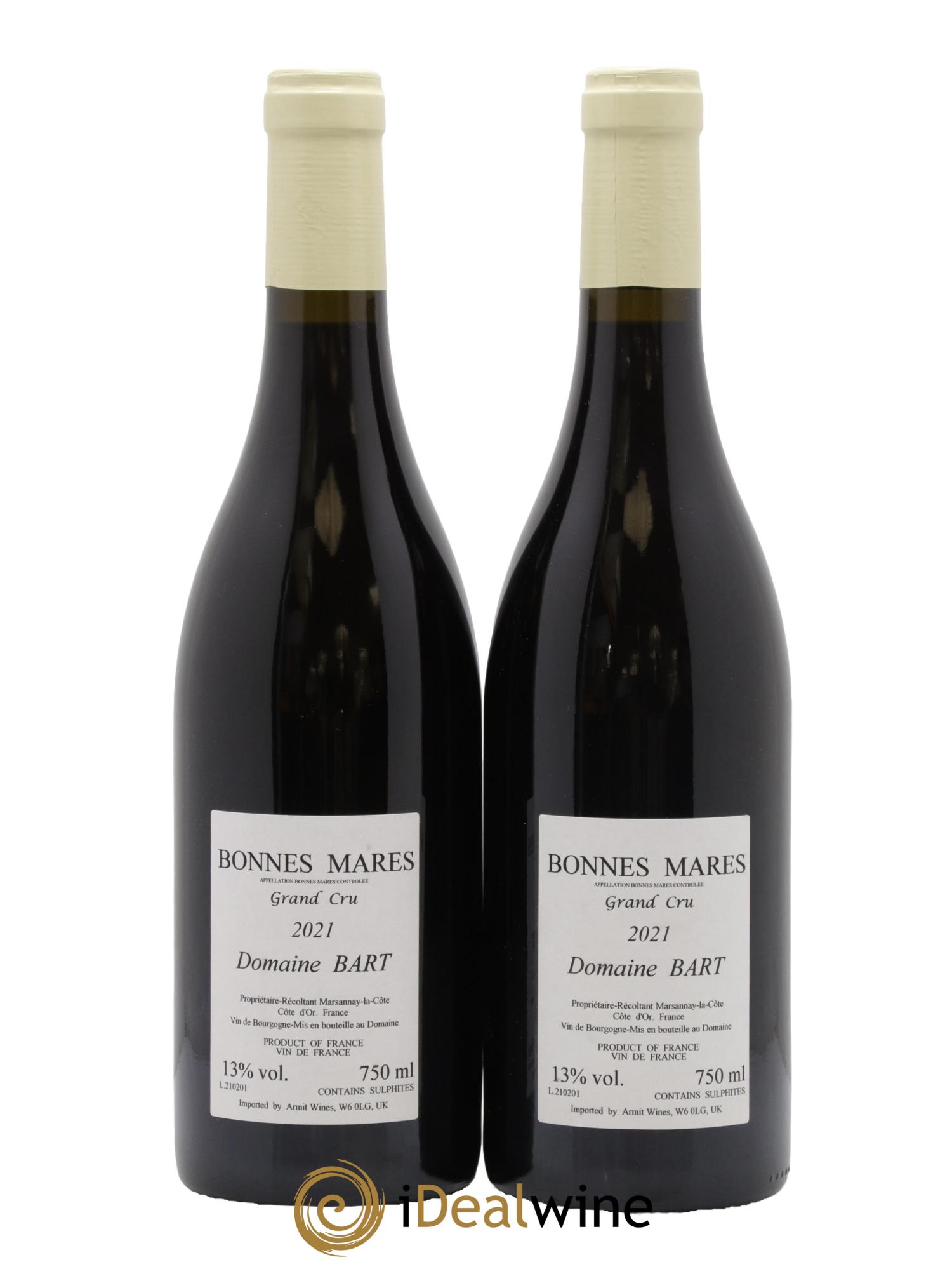 Bonnes-Mares Grand Cru Bart (Domaine) 2021 - Lot de 2 bouteilles - 1