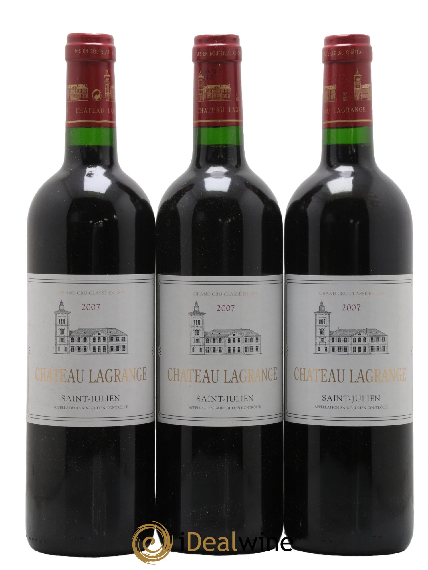 Château Lagrange 3ème Grand Cru Classé 2007 - Lot de 6 bouteilles - 1