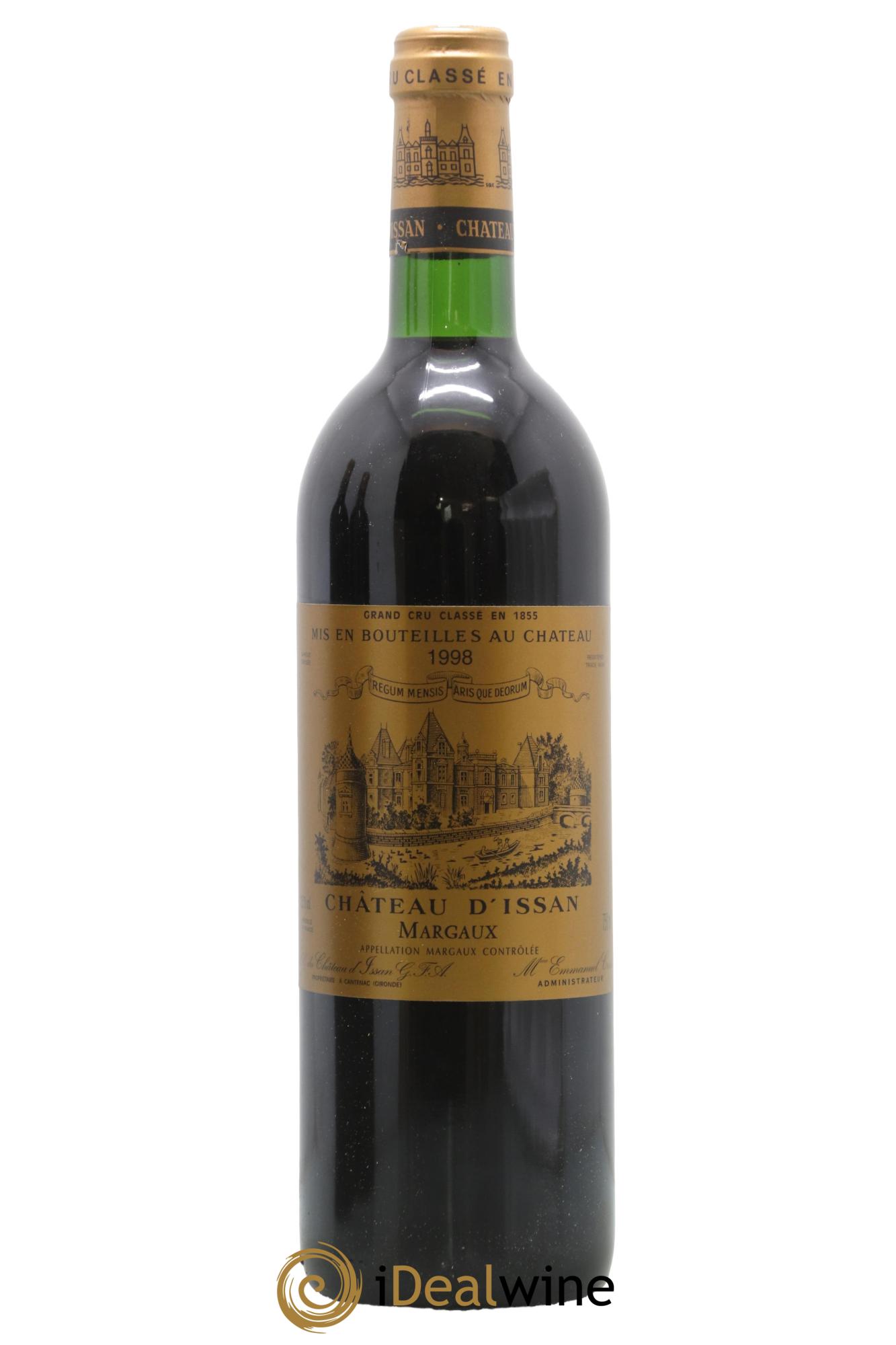 Château d'Issan 3ème Grand Cru Classé 1998 - Lot of 1 bottle - 0