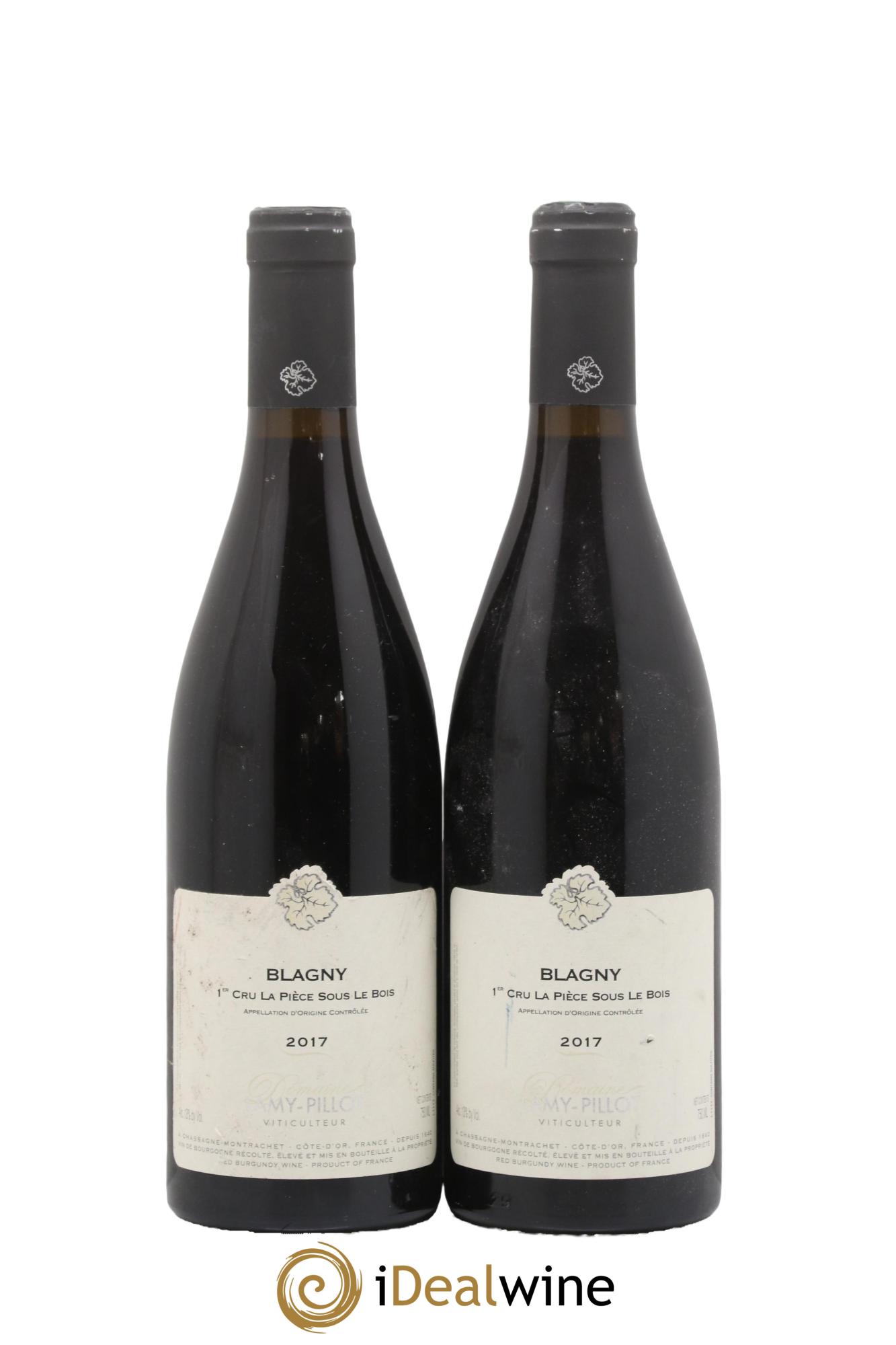 Blagny 1er Cru La Pièce Sous Le Bois Lamy Pillot 2017 - Lot de 2 bouteilles - 0