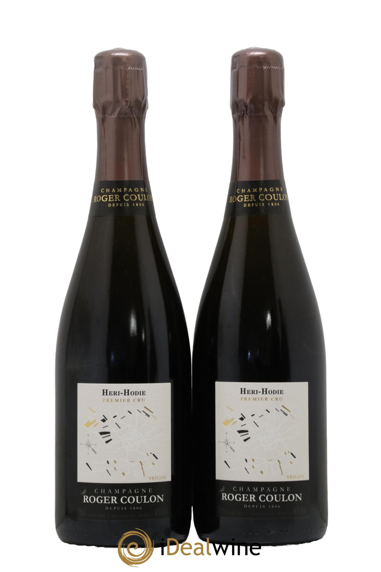 Heri Hodie 1er Cru Extra-Brut Roger Coulon - Lot of 2 bottles - 0