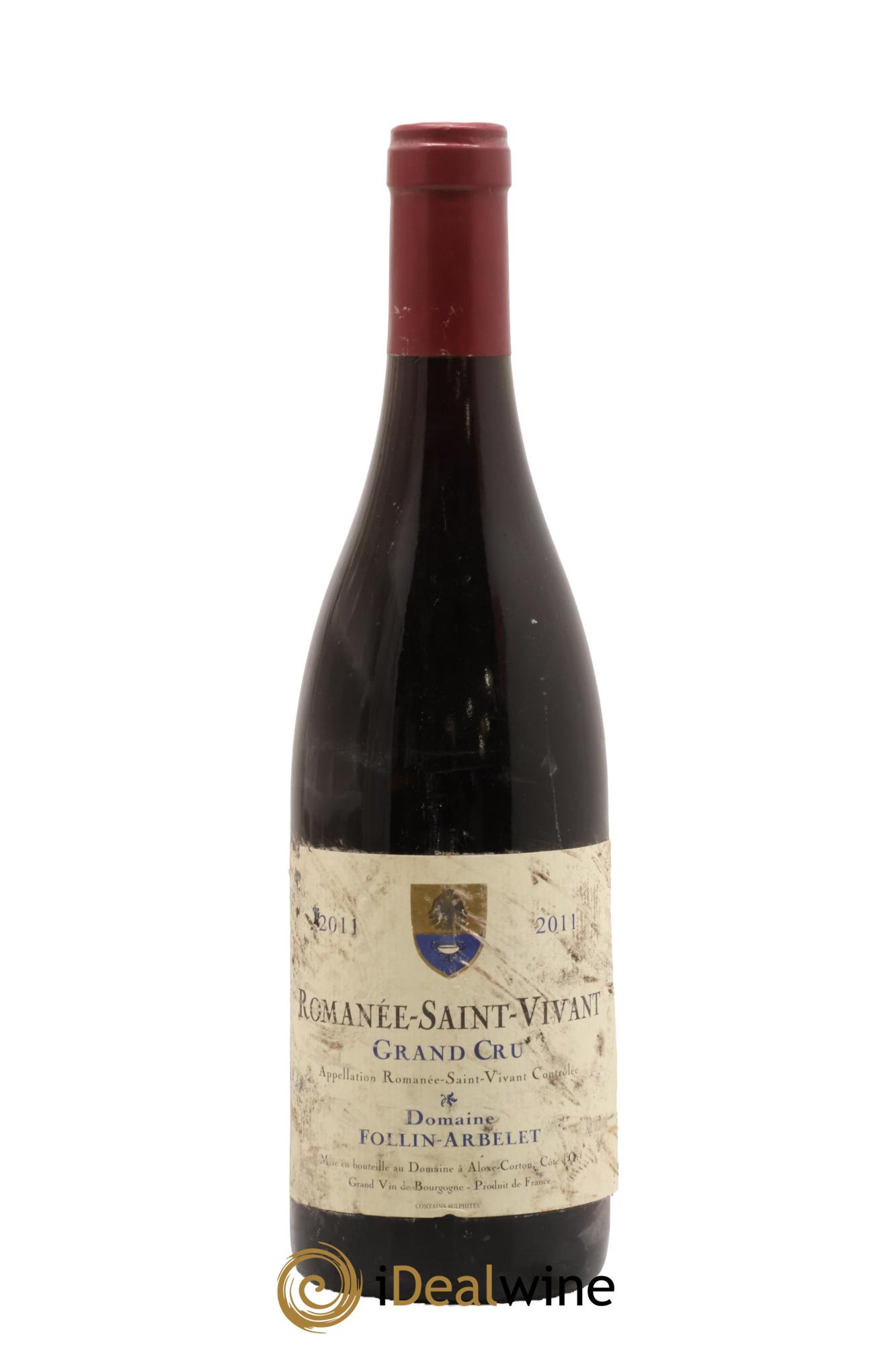 Romanée-Saint-Vivant Grand Cru Follin-Arbelet 2011 - Lot de 1 bouteille - 0