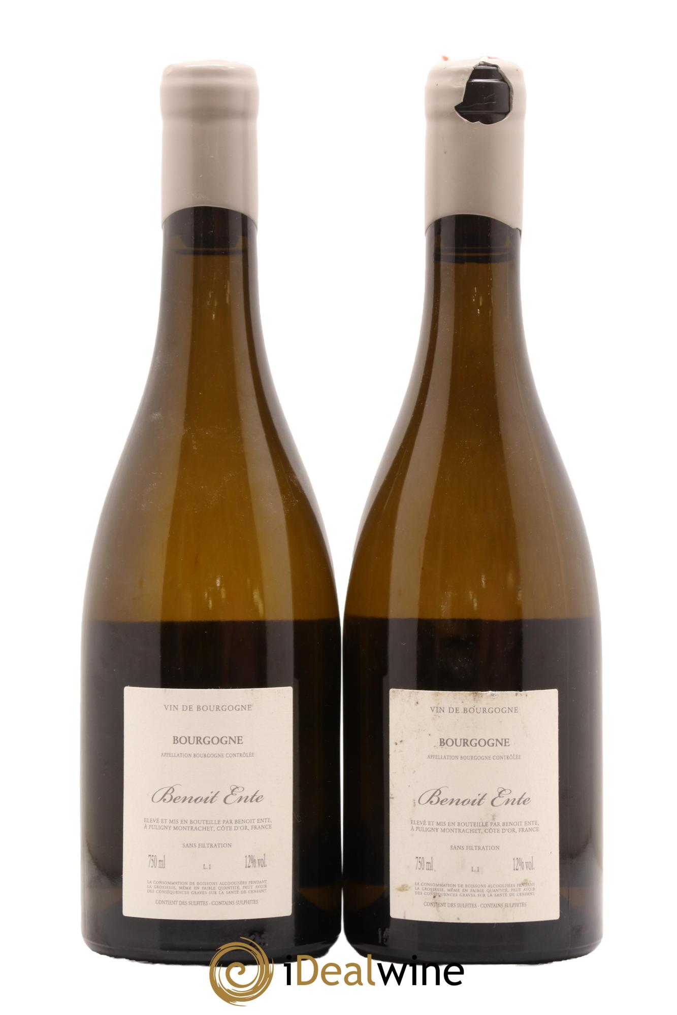 Bourgogne Chardonnay Benoit Ente 2016 - Lot de 2 bouteilles - 1