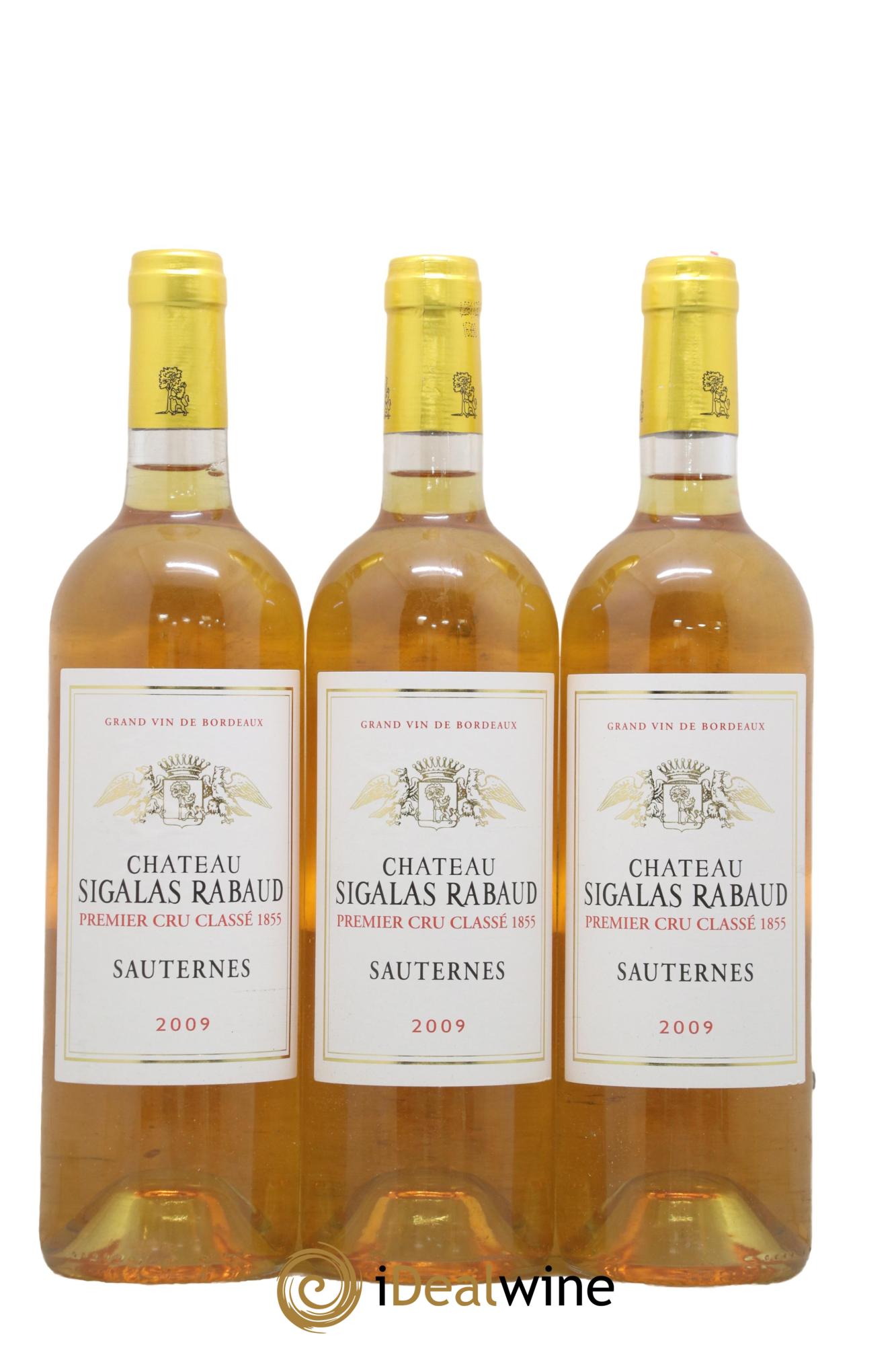 Château Sigalas Rabaud 1er Grand Cru Classé  2009 - Lot de 12 bouteilles - 3