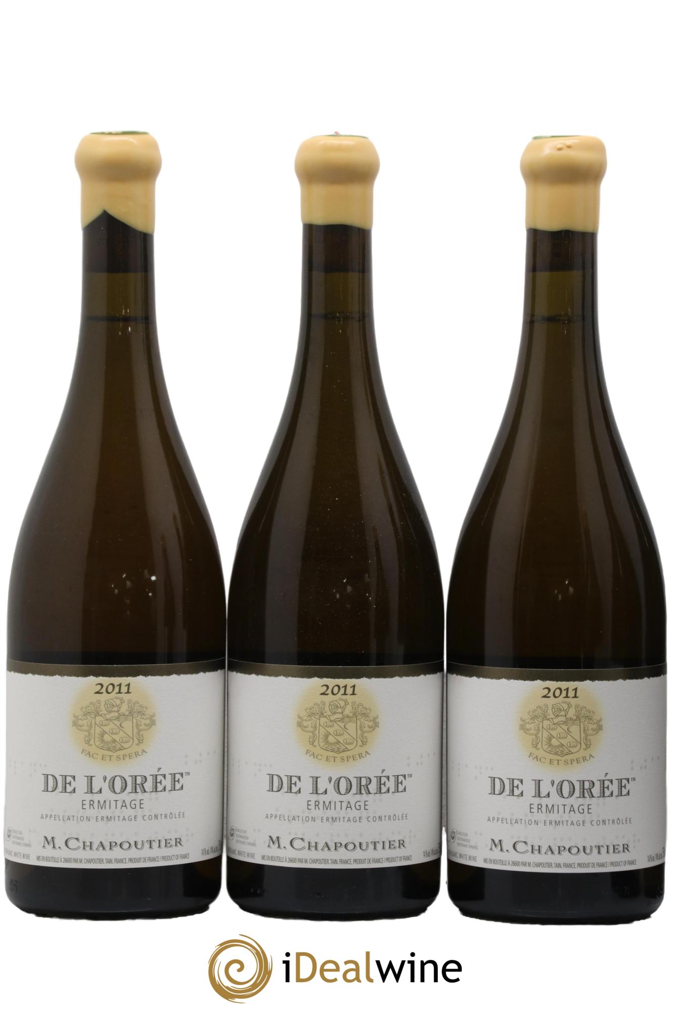 Hermitage Ermitage de l'Orée Chapoutier 2011 - Lot of 6 bottles - 1