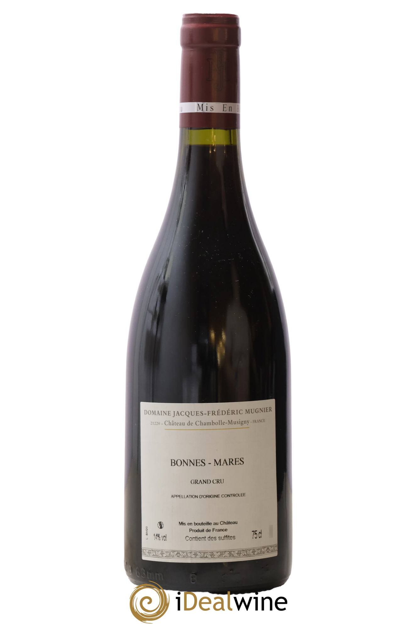 Bonnes-Mares Grand Cru Jacques-Frédéric Mugnier 2020 - Lot de 1 bouteille - 1