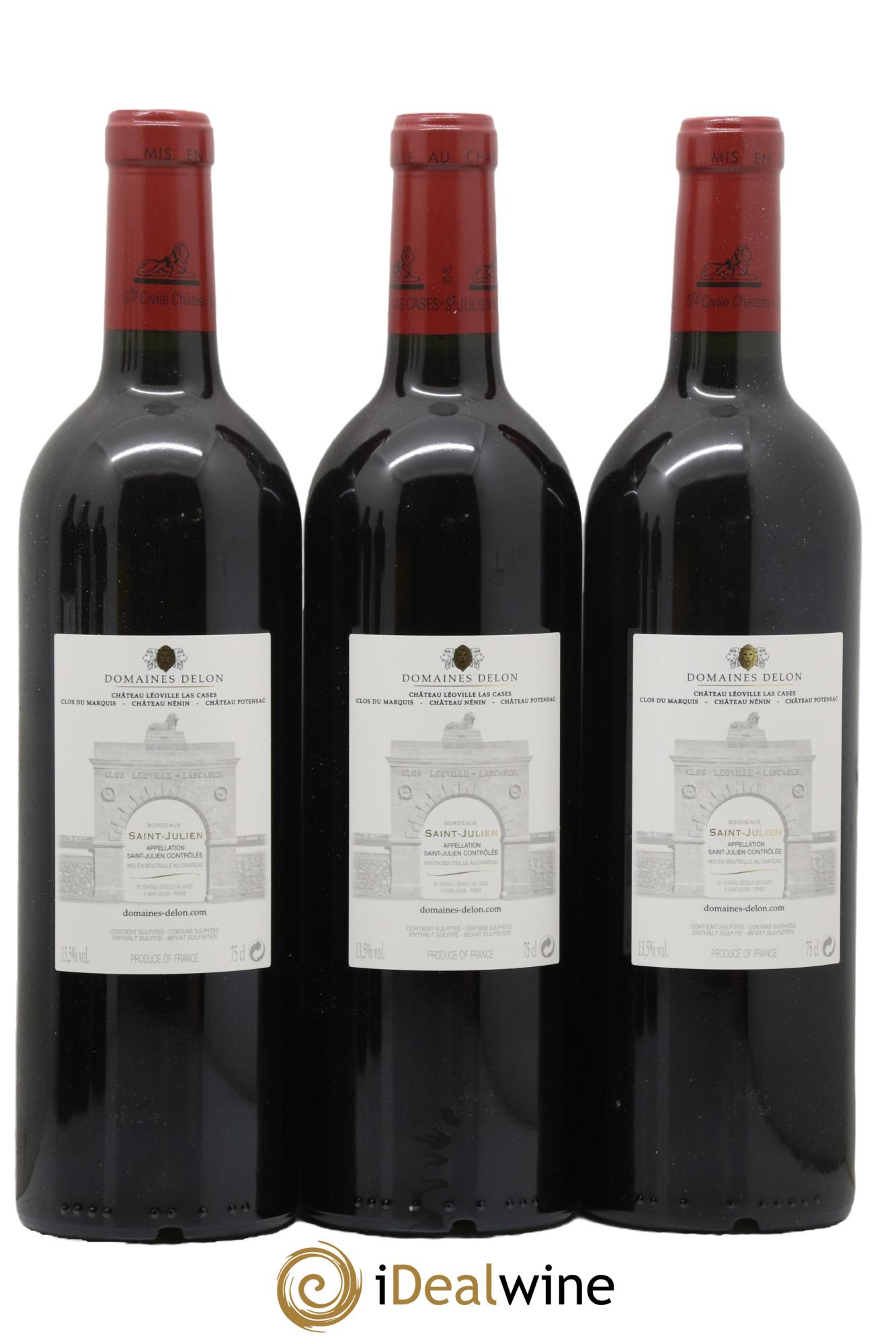Château Léoville Las Cases 2ème Grand Cru Classé 2016 - Lotto di 6 bottiglie - 4