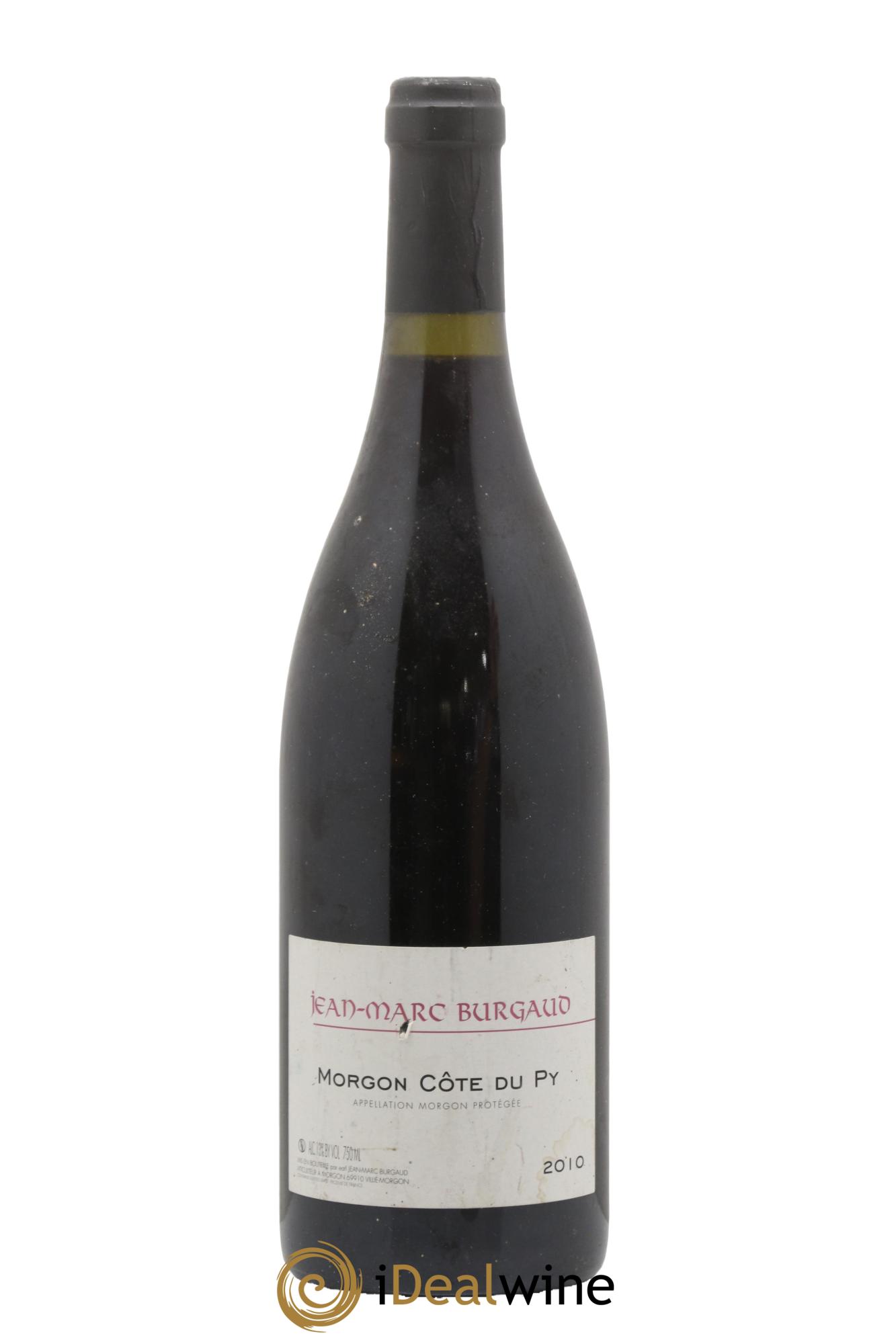 Morgon Côte du Py Jean-Marc Burgaud (Domaine) 2010 - Lot de 1 bouteille - 0