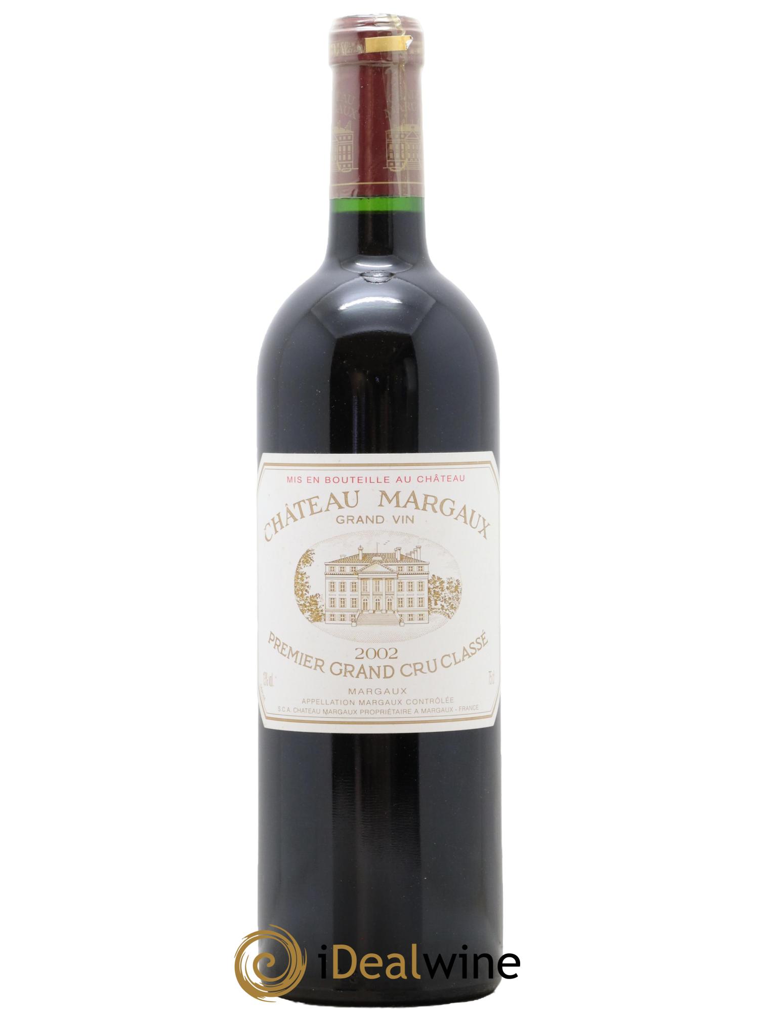 Château Margaux 1er Grand Cru Classé 2002 - Lot de 1 bouteille - 0