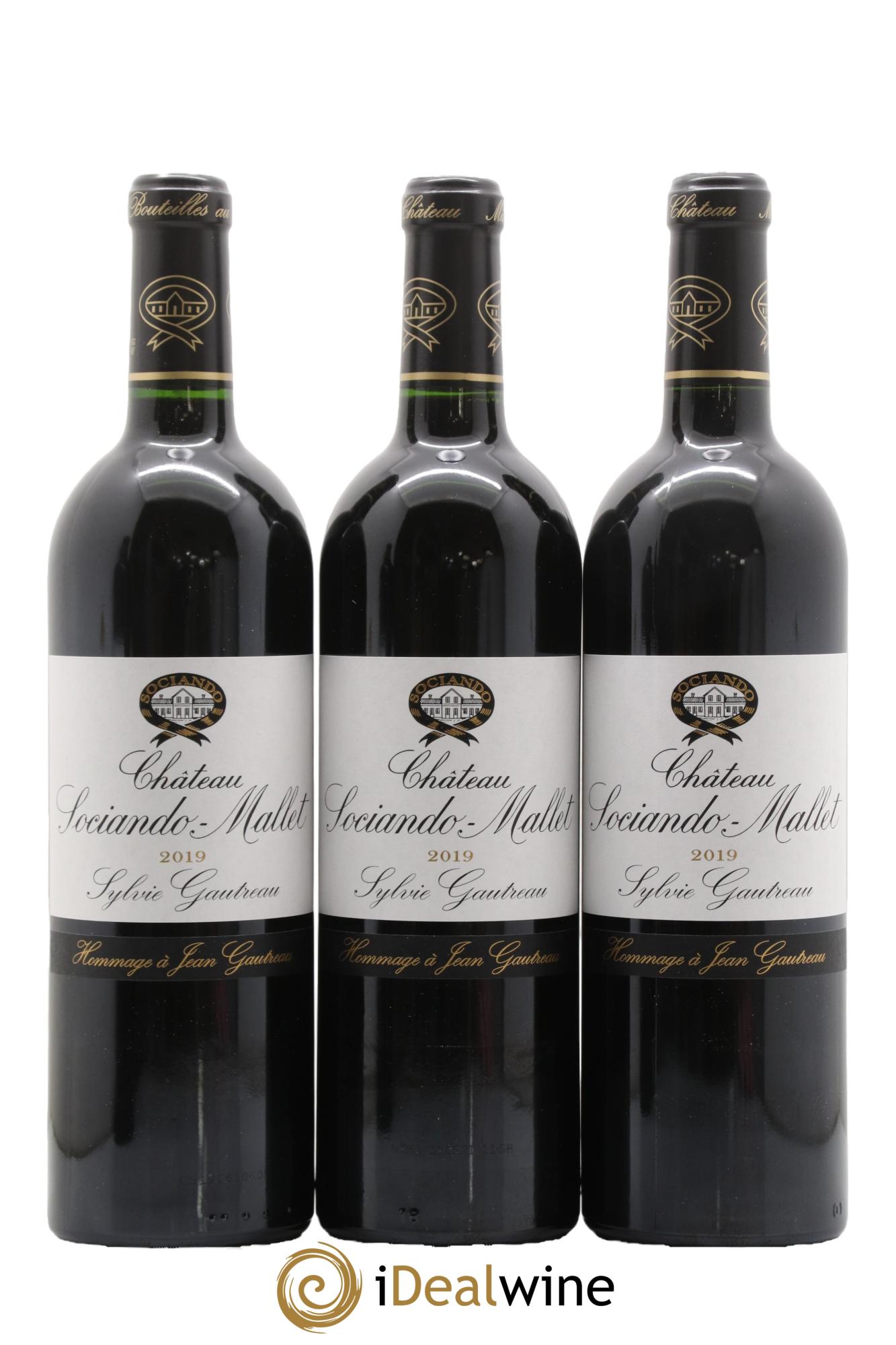 Château Sociando Mallet 2019 - Lot of 12 bottles - 2