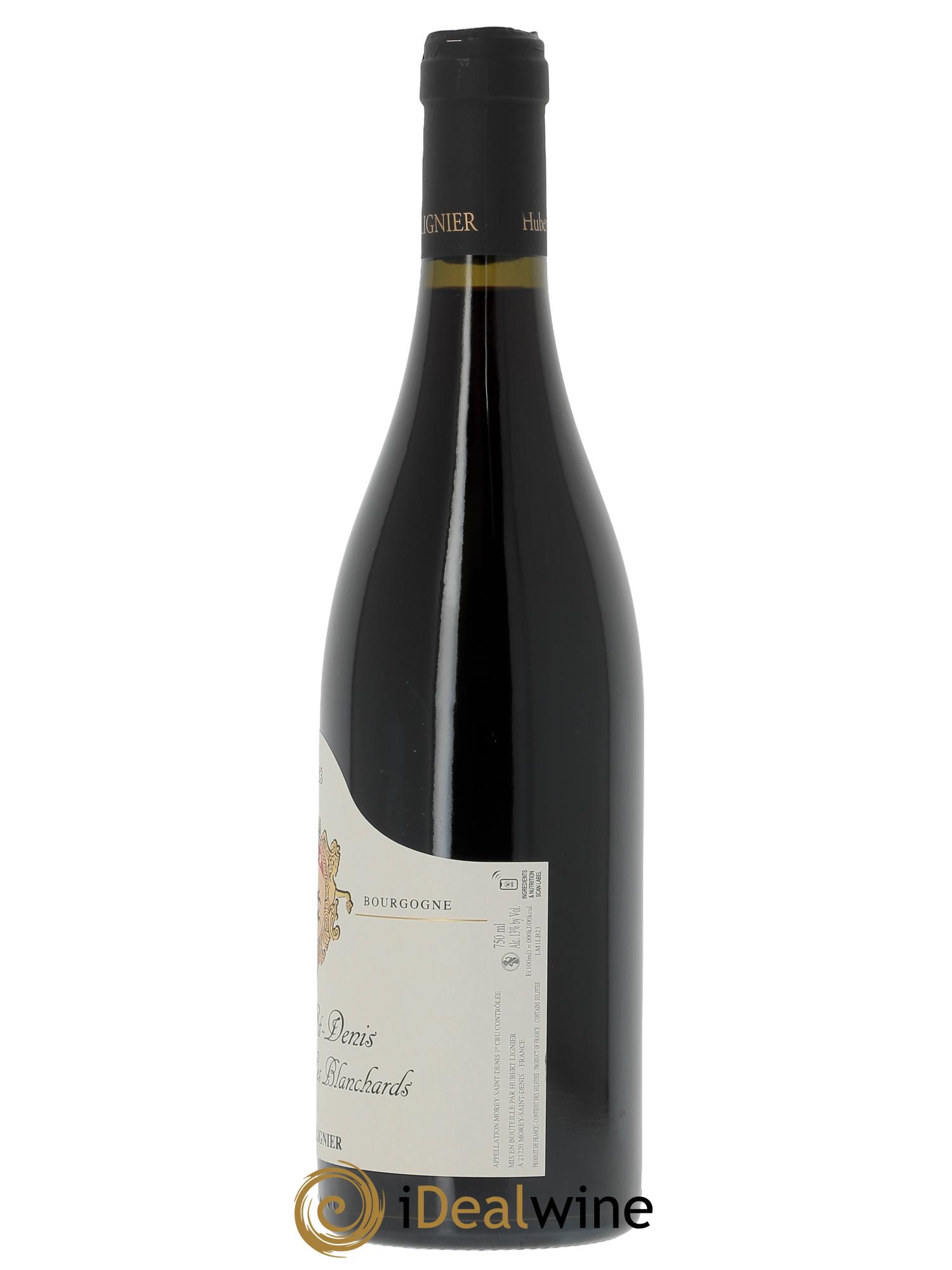 Morey-Saint-Denis 1er Cru Les Blanchards Hubert Lignier (Domaine)  2023 - Lot de 1 bouteille - 1