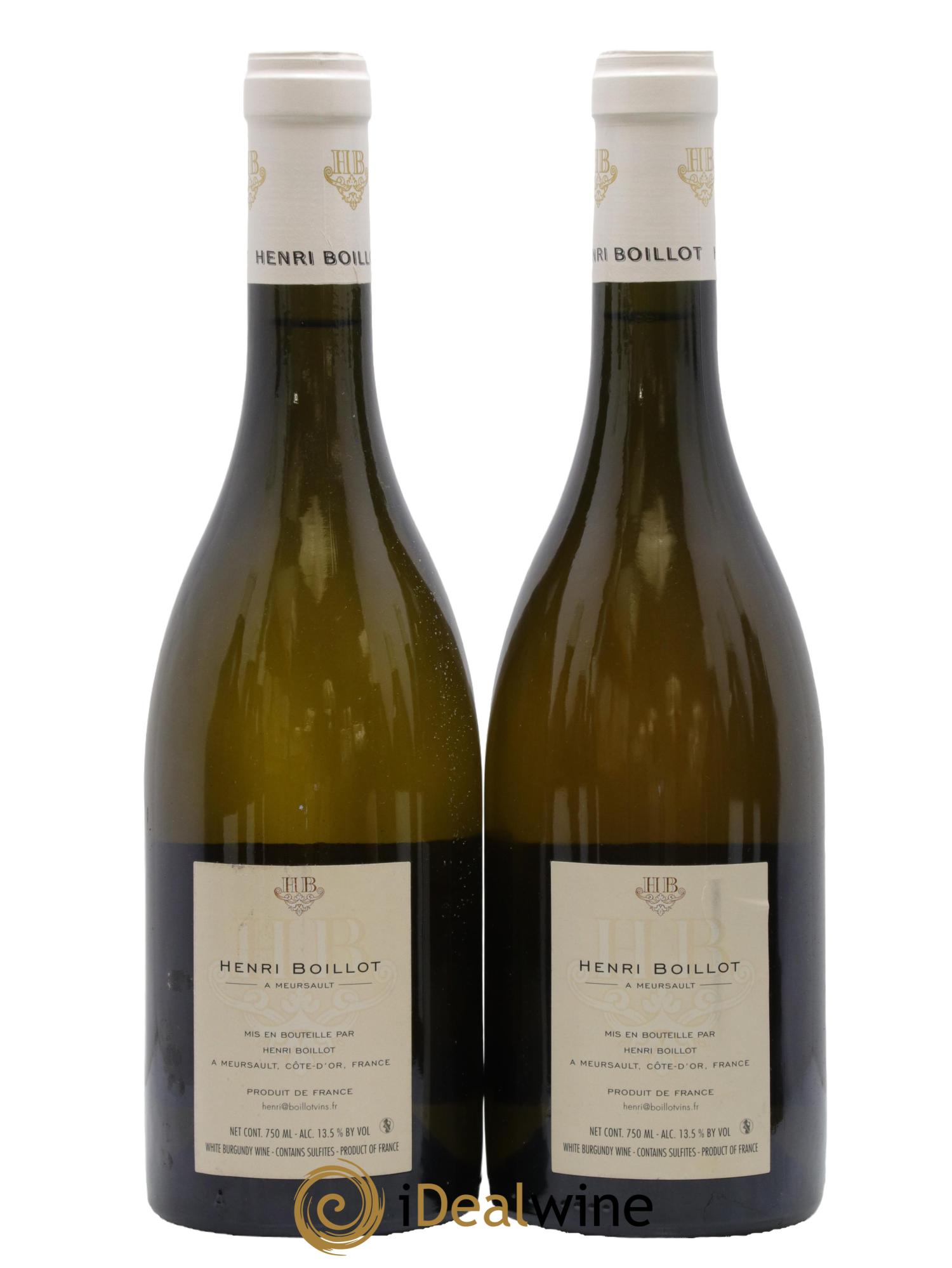 Puligny-Montrachet 1er Cru Clos de la Mouchère Henri Boillot (Domaine) 2012 - Posten von 2 Flaschen - 1