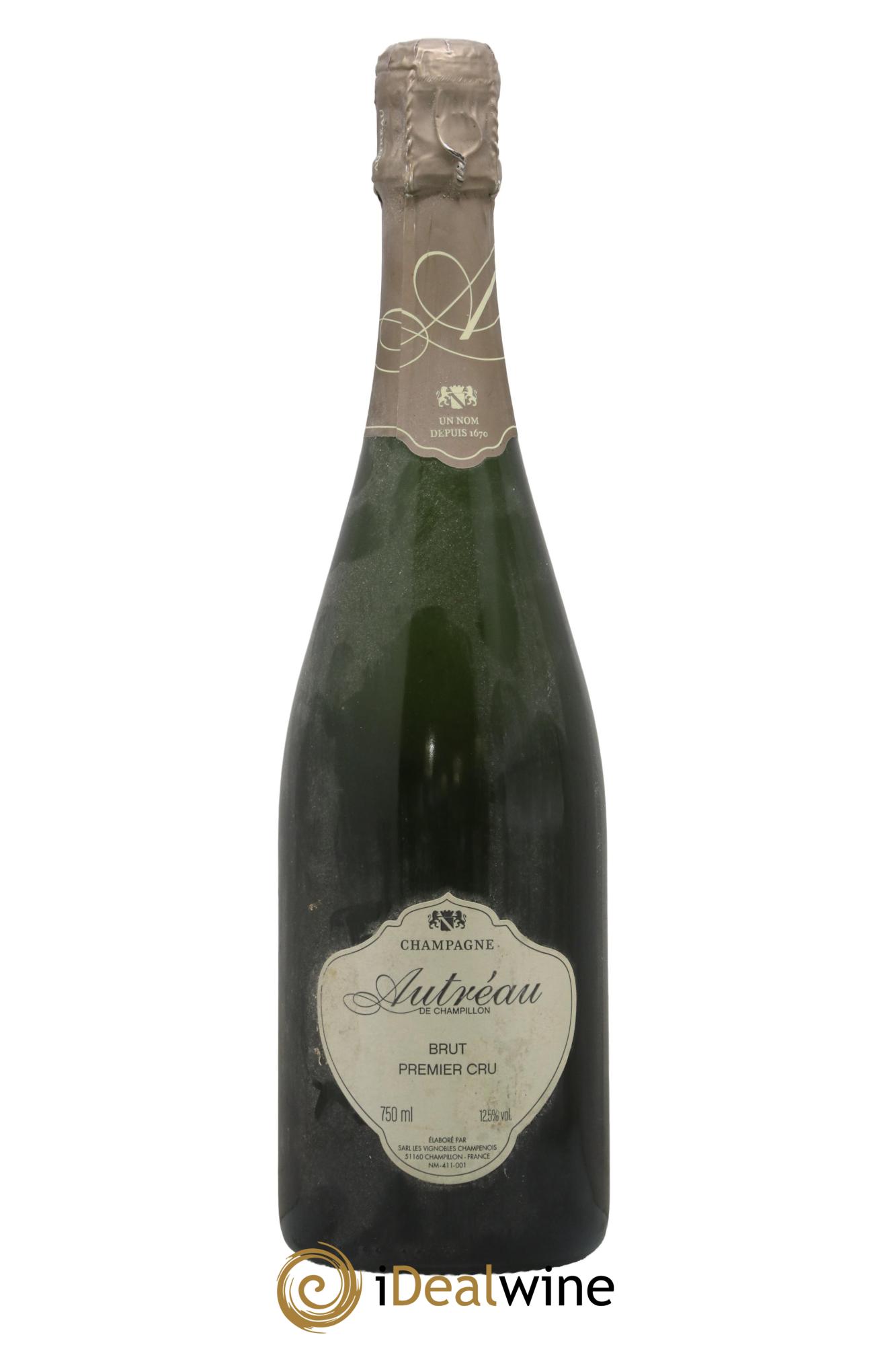 Champagne Brut Premier Cru Autreau De Champillon - Lot de 1 bouteille - 0