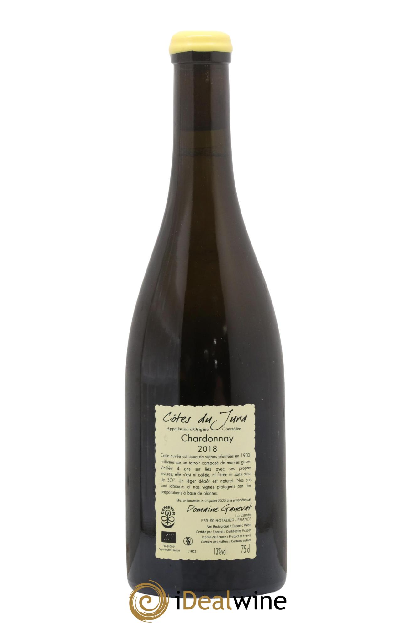 Côtes du Jura Les Chalasses Vieilles Vignes Jean-François Ganevat (Domaine) 2018 - Lot de 1 bouteille - 1