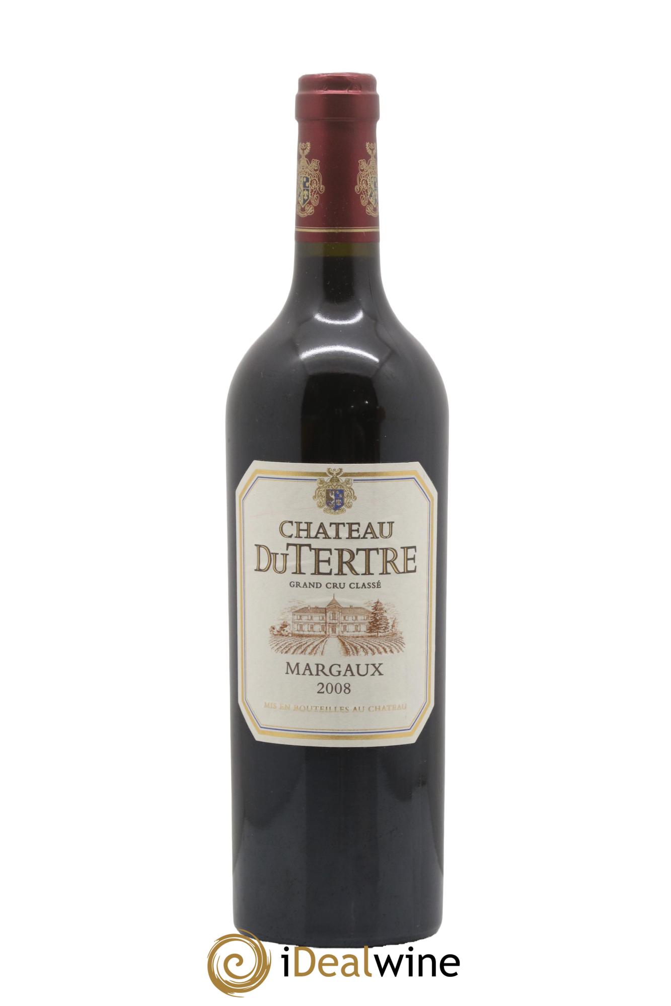 Château du Tertre 5ème Grand Cru Classé 2008 - Lotto di 1 bottiglia - 0