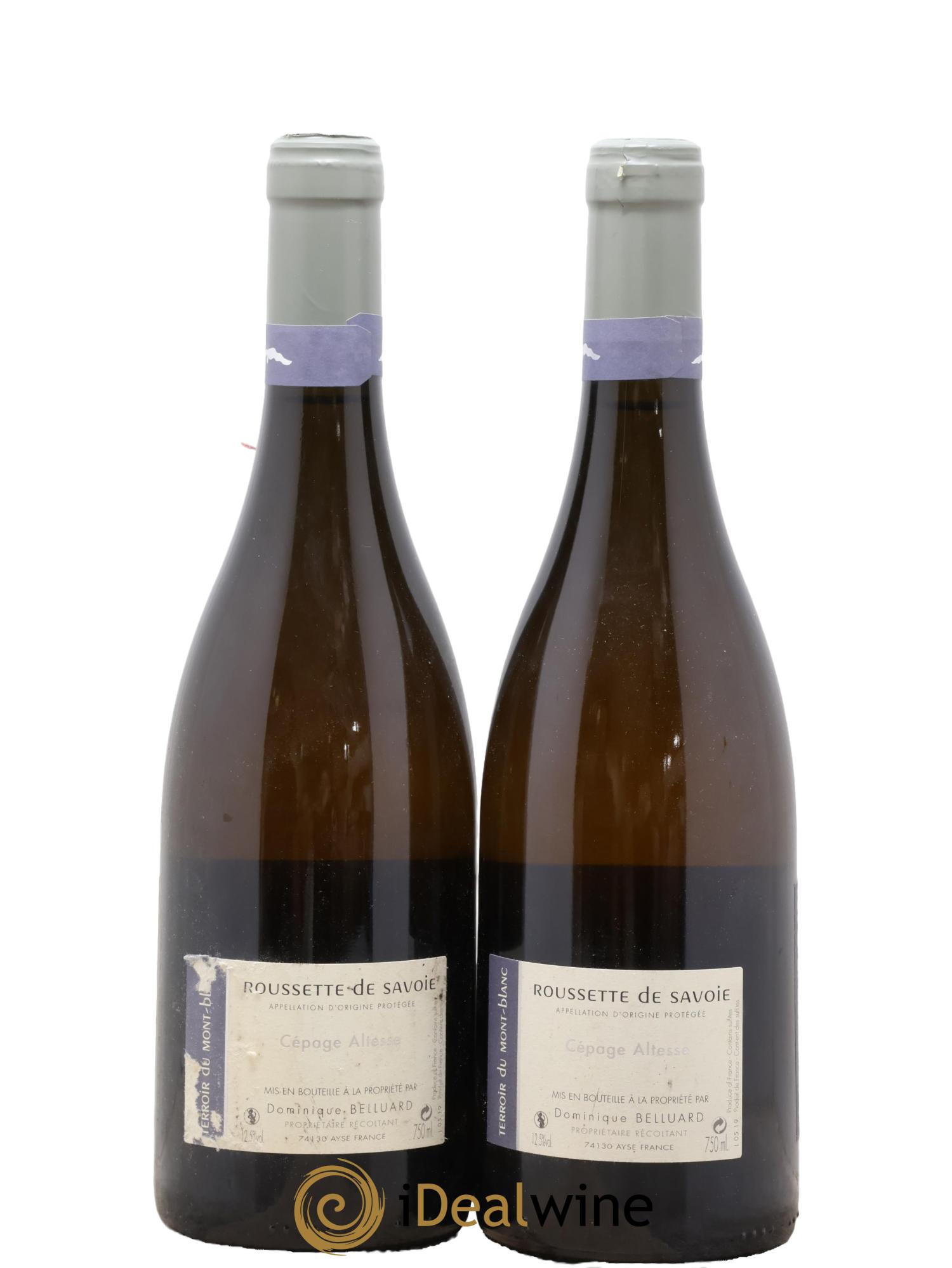 Vin de France Les Grandes Jorasses Domaine Belluard 2019 - Lot of 2 bottles - 1