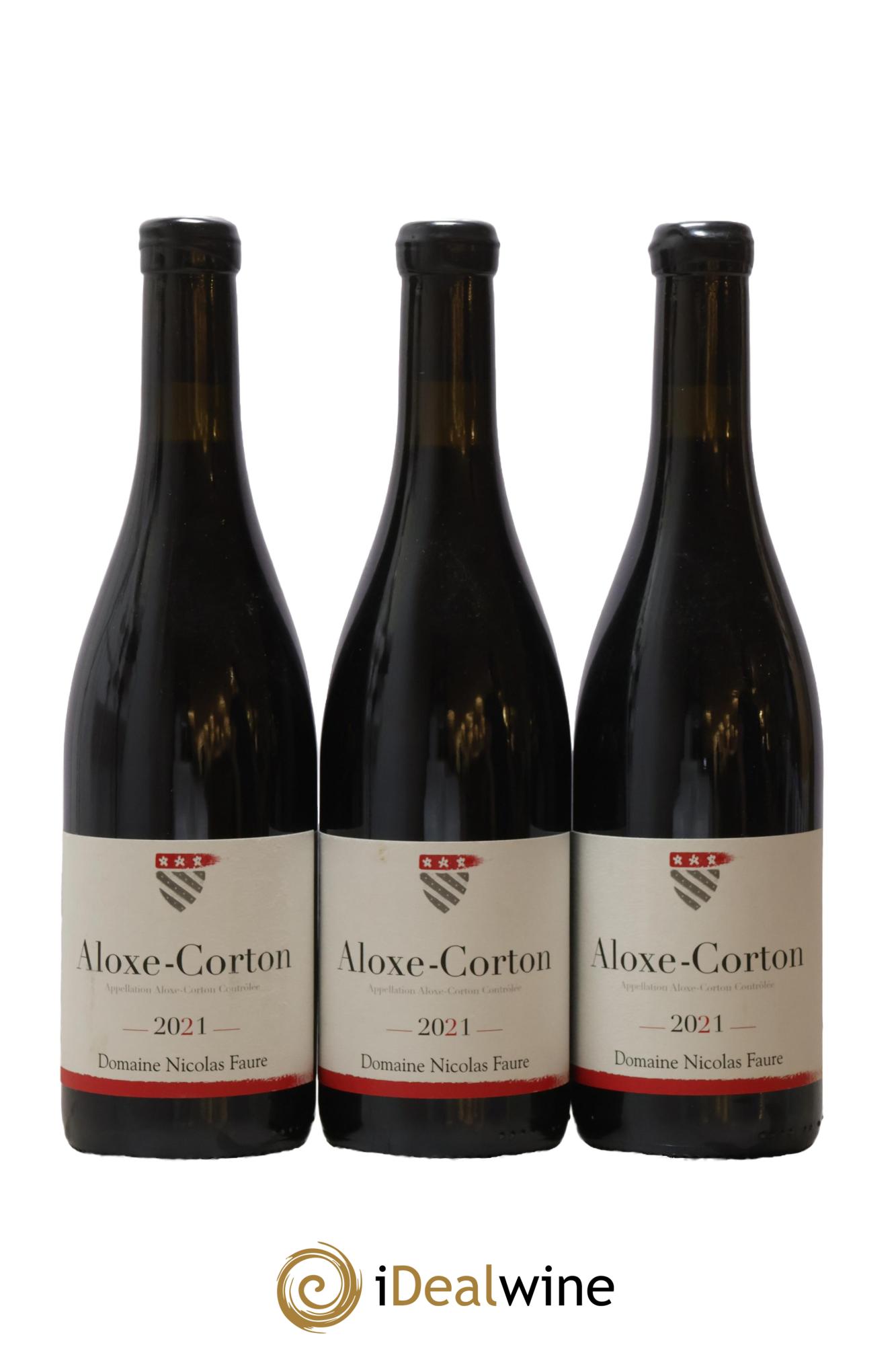 Aloxe-Corton Nicolas Faure 2021 - Lot de 3 bouteilles - 0