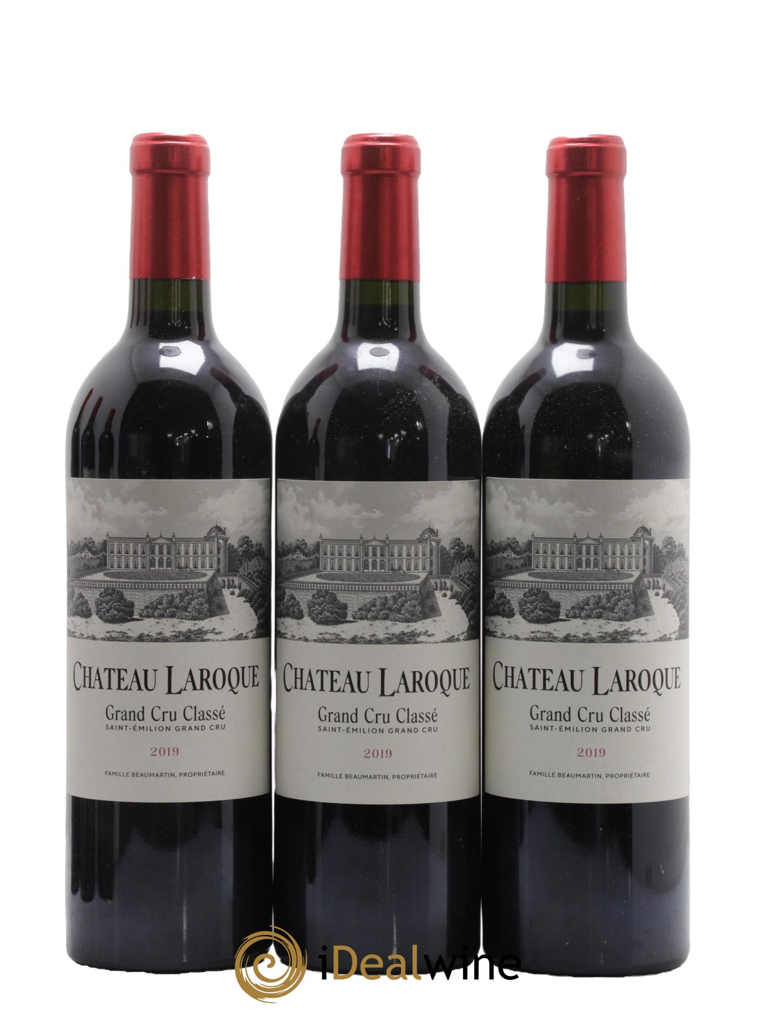 Château Laroque Grand Cru Classé 2019 - Lot de 6 bouteilles - 1