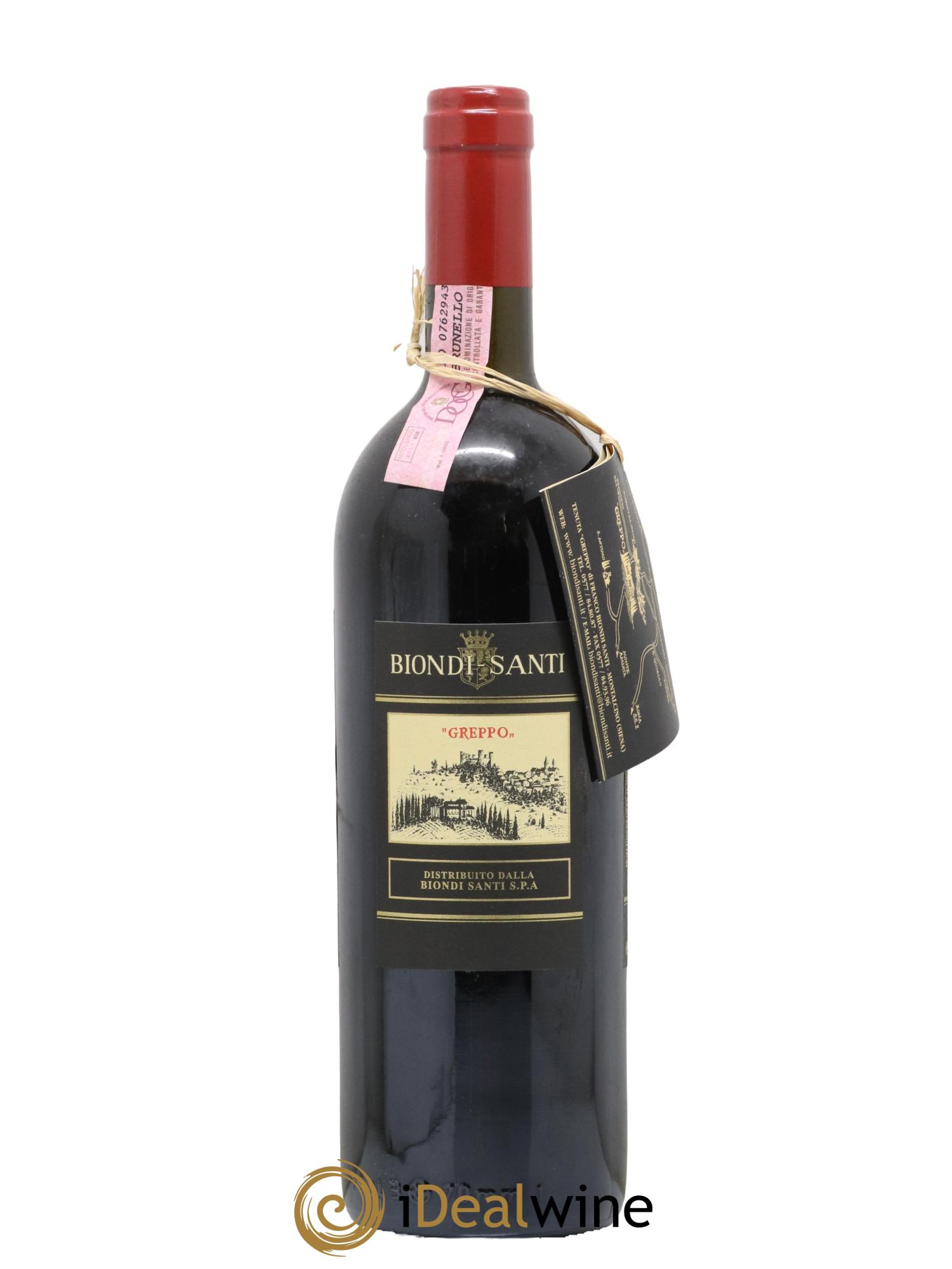 Brunello di Montalcino DOCG Biondi-Santi Tenuta Greppo 1996 - Lot de 1 bouteille - 1