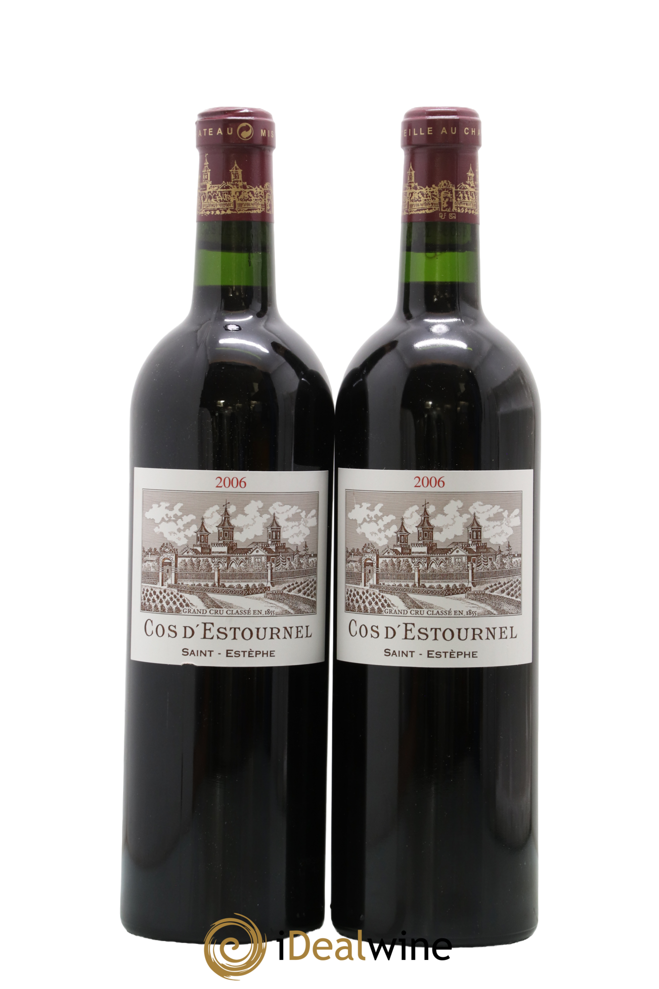 Cos d'Estournel 2ème Grand Cru Classé 2006 - Lot of 2 bottles - 0