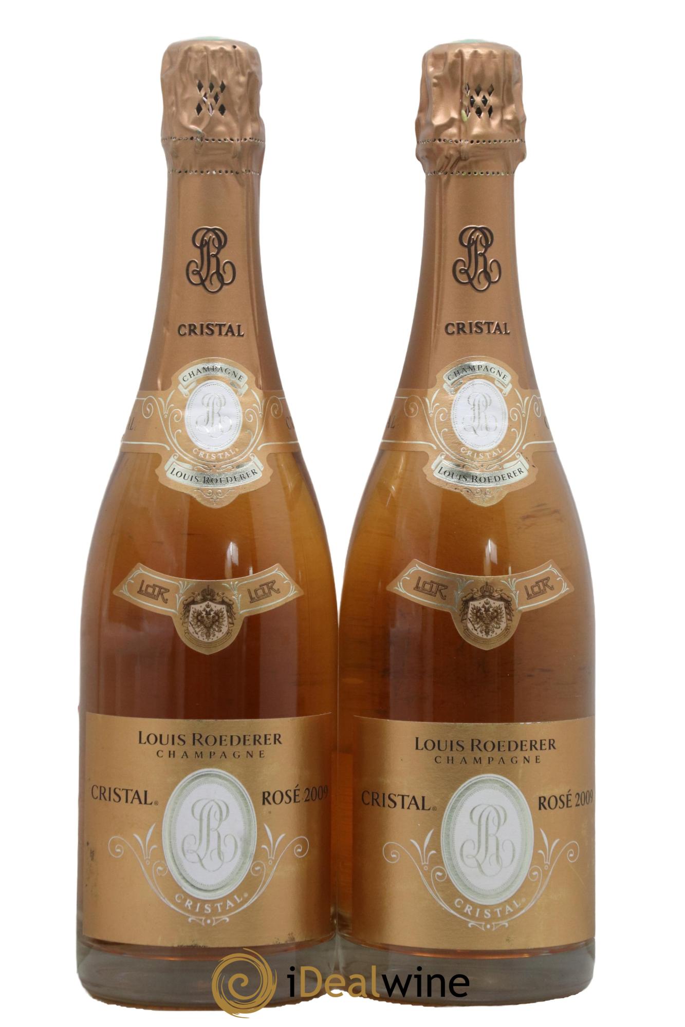 Cristal Louis Roederer 2009 - Lot of 2 bottles - 0