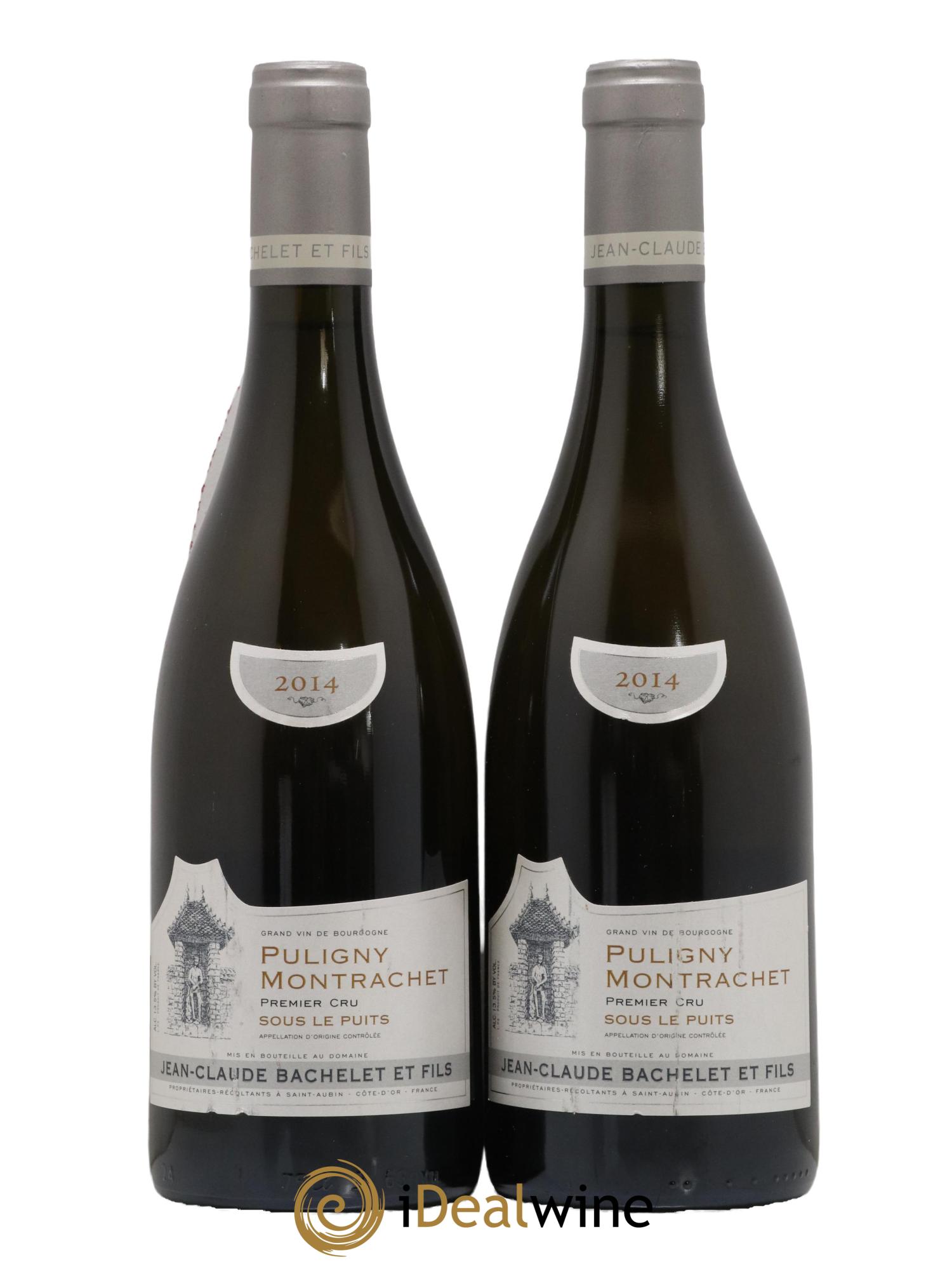 Puligny-Montrachet 1er Cru Sous le Puits Jean-Claude Bachelet (Domaine) 2014 - Lot de 2 bouteilles - 0