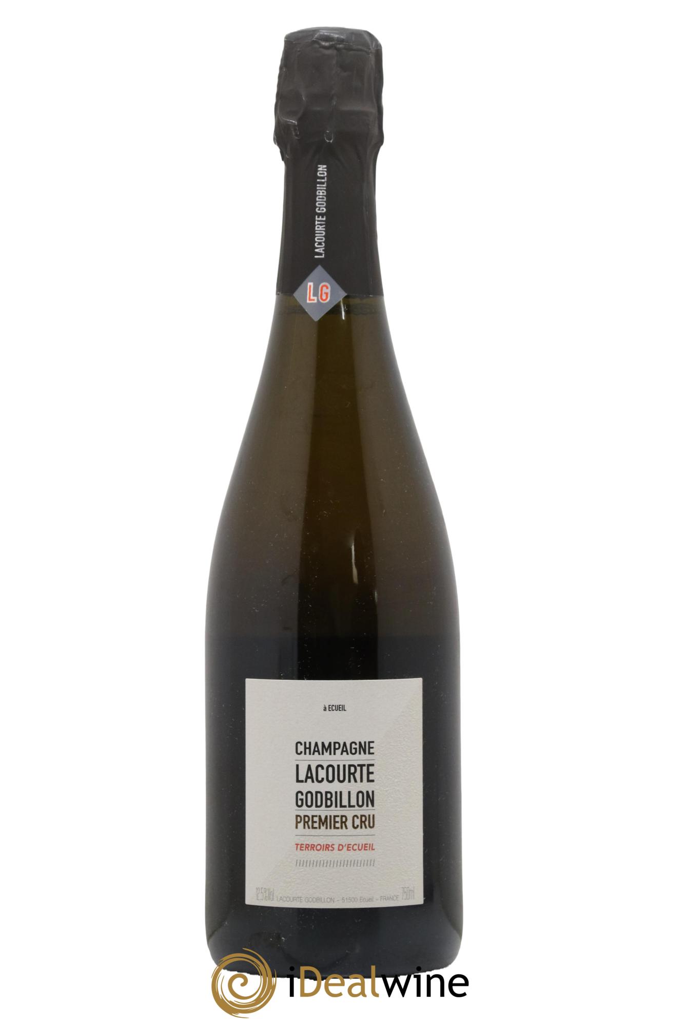 Champagne Extra Brut Premier Cru Terroirs D Ecueil Maison Lacourte Godbillon - Lot de 1 bouteille - 0