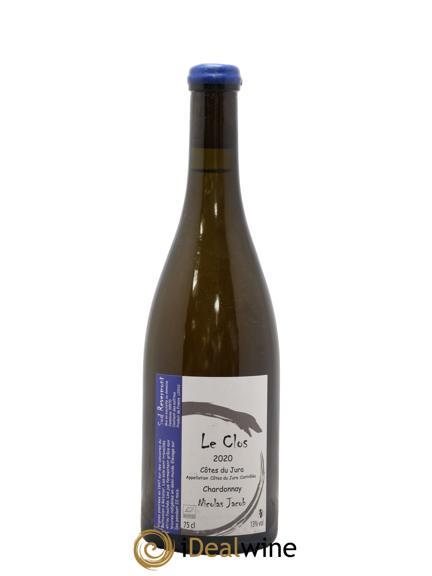 Côtes du Jura Chardonnay Le Clos Nicolas Jacob 2020 - Lot of 1 bottle - 0