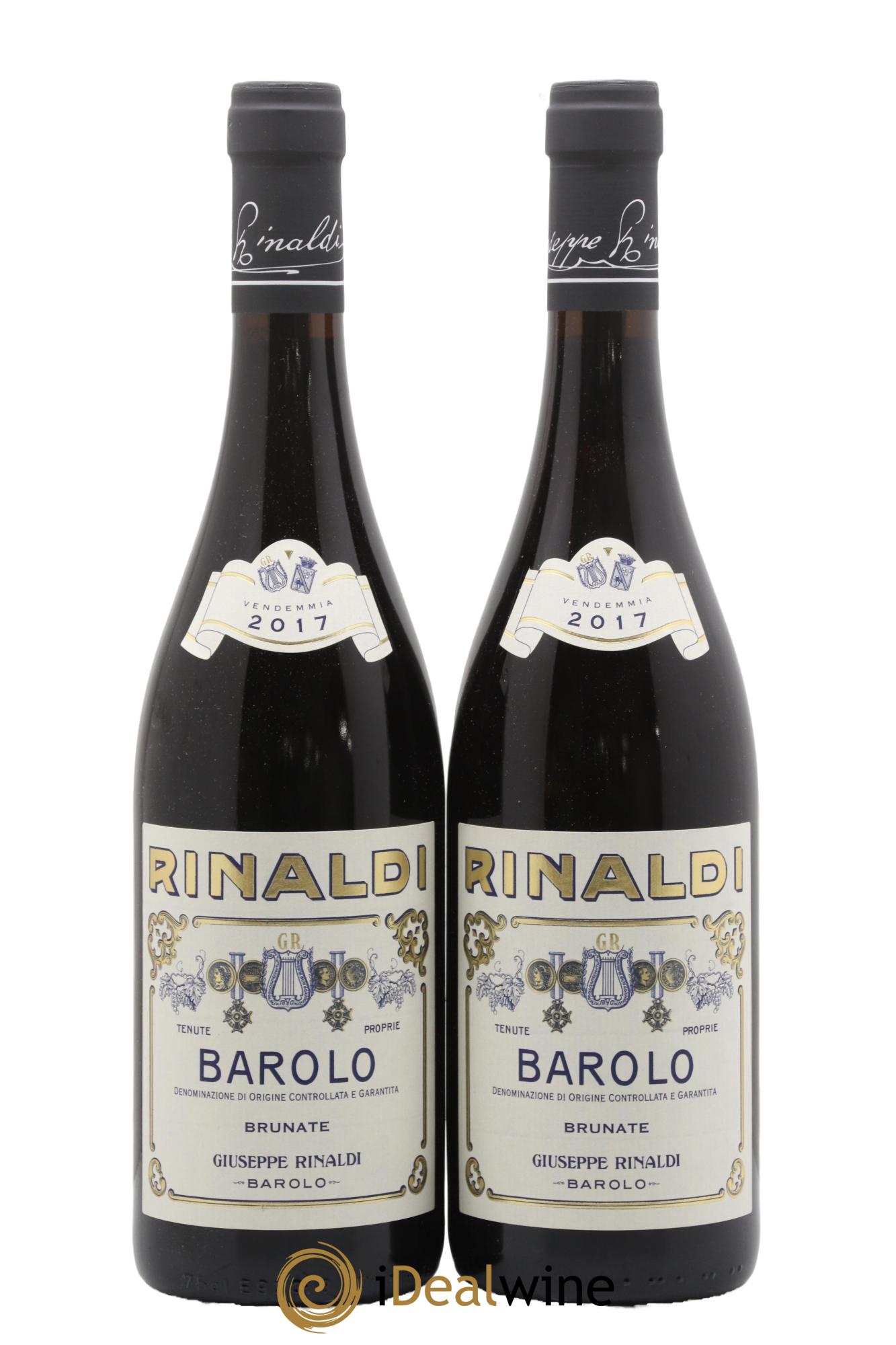 Barolo DOCG Brunate Giuseppe Rinaldi 2017 - Lot of 2 bottles - 0