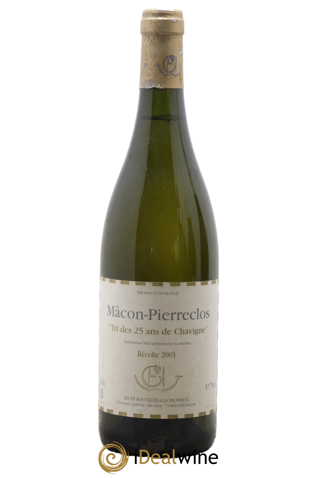 Mâcon-Pierreclos Tri des 25 ans de Chavigne Guffens-Heynen 2005 - Posten von 1 Flasche - 0