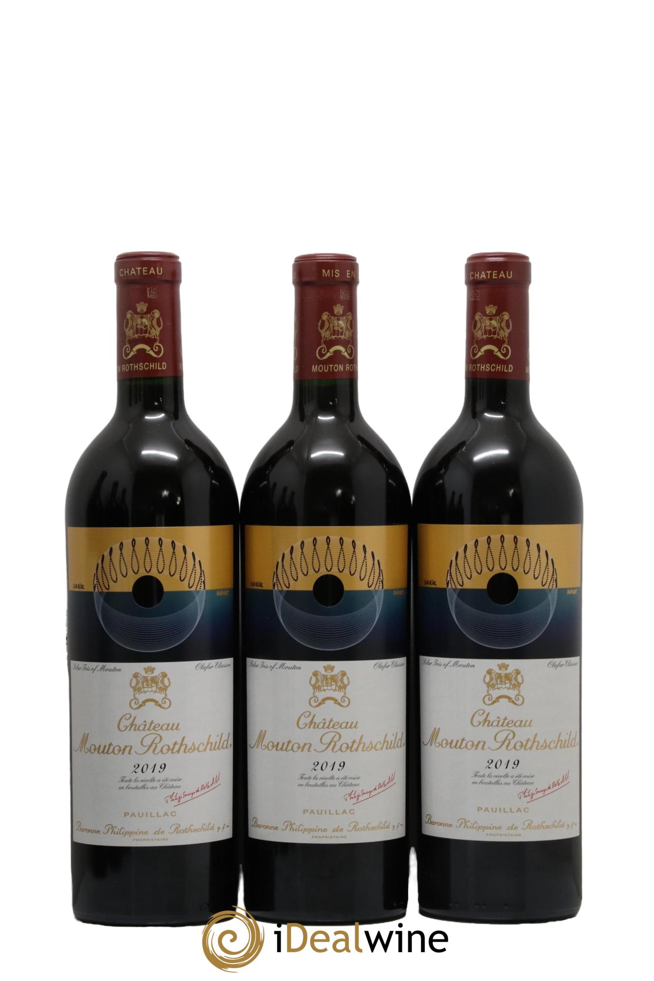 Château Mouton Rothschild 1er Grand Cru Classé  2019 - Posten von 6 Flaschen - 1