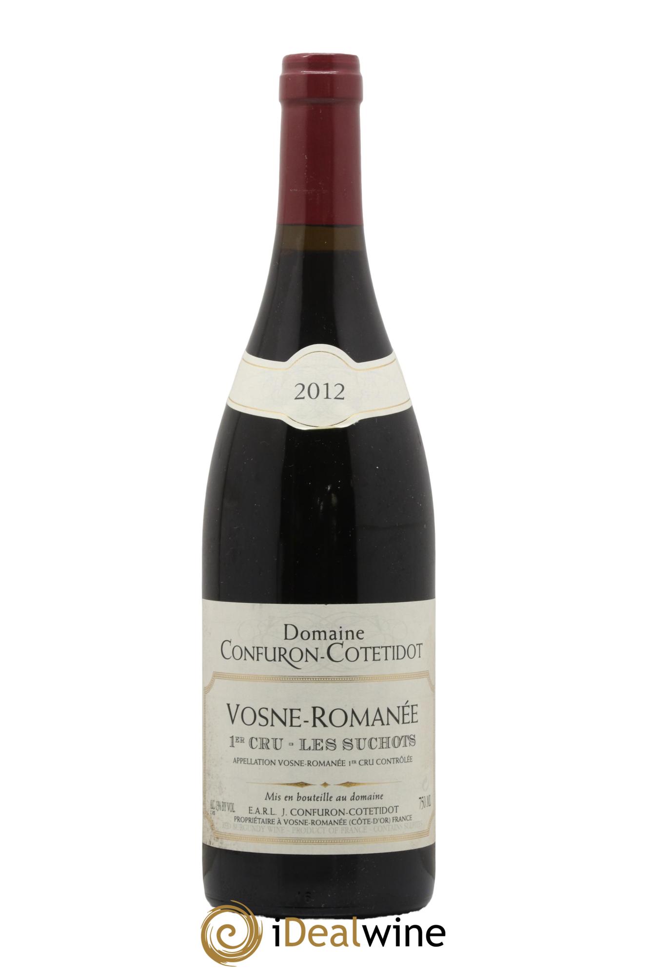 Vosne-Romanée 1er Cru Les Suchots Confuron-Cotetidot 2012 - Lot de 1 bouteille - 0