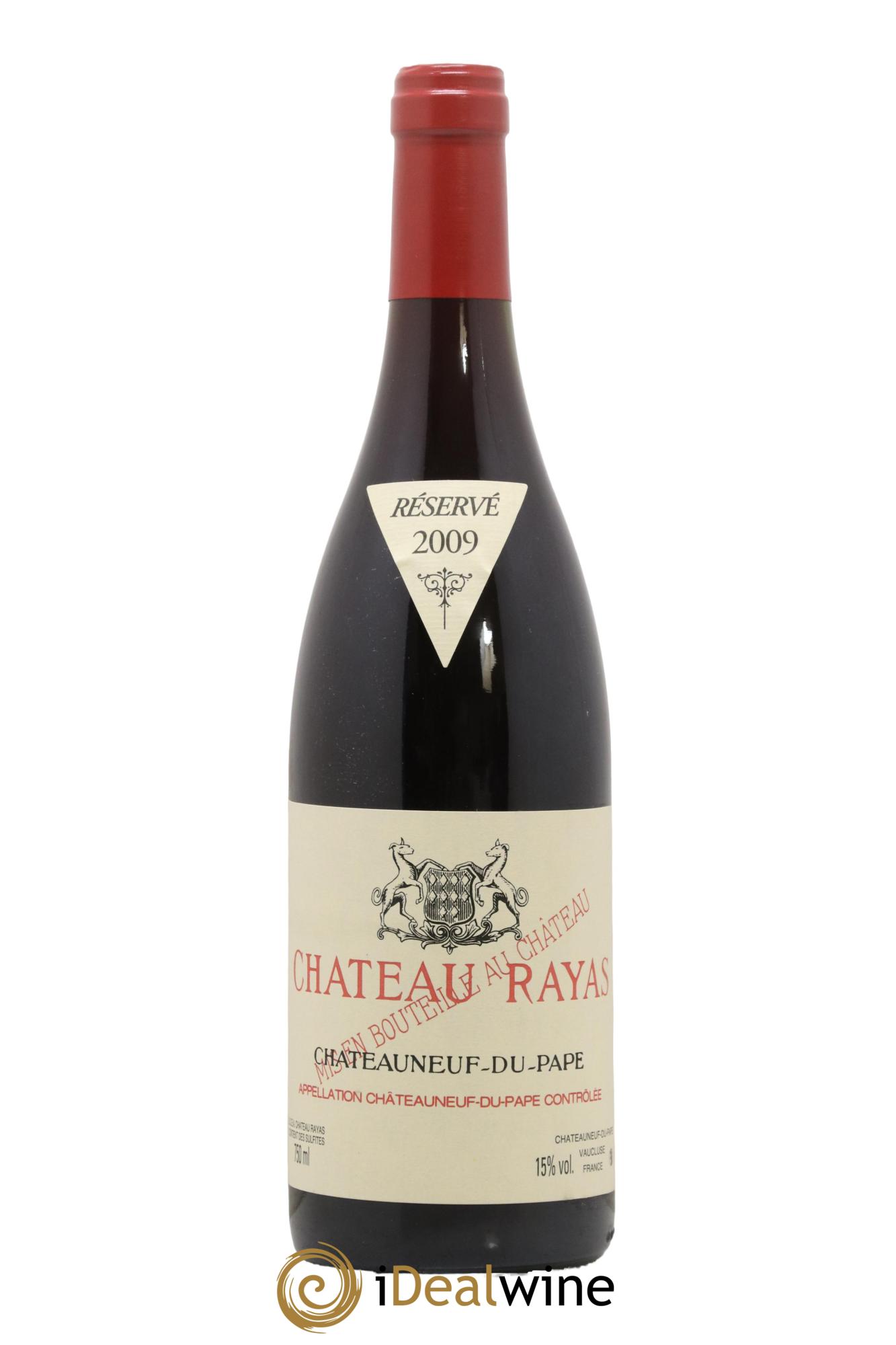 Châteauneuf-du-Pape Château Rayas Emmanuel Reynaud 2009 - Lot de 1 bouteille - 0