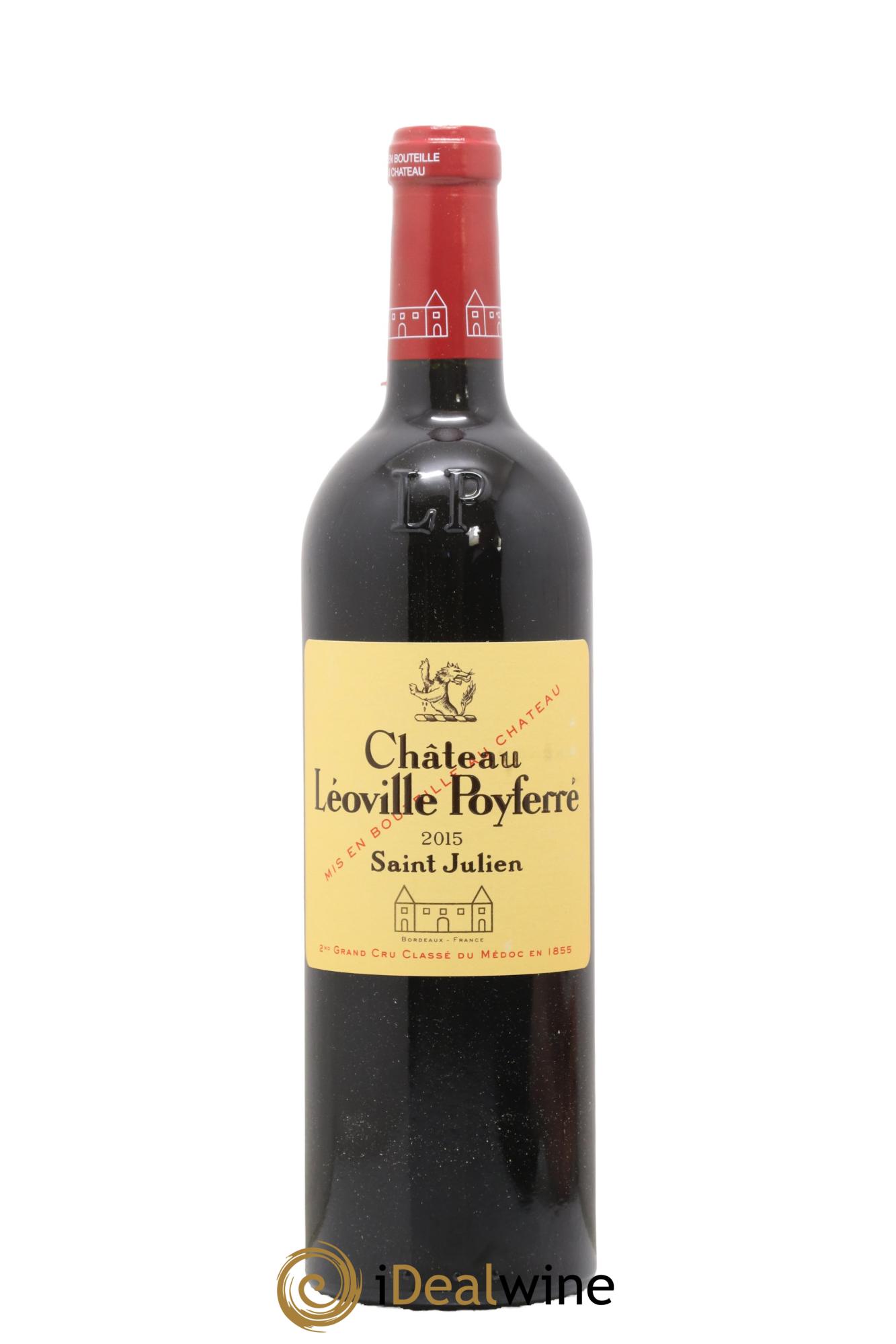 Château Léoville Poyferré 2ème Grand Cru Classé 2015 - Lot de 1 bouteille - 0