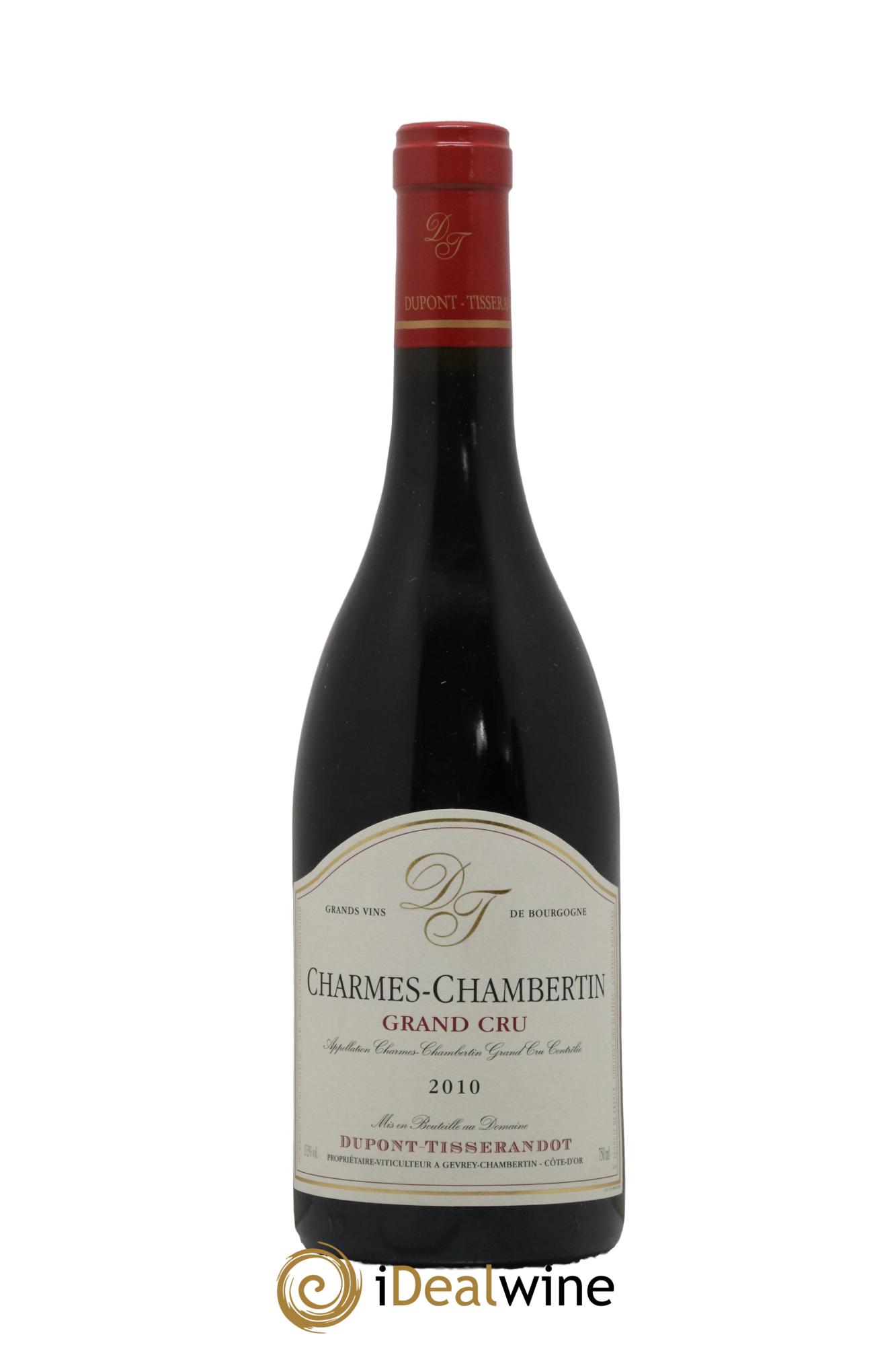 Charmes-Chambertin Grand Cru Dupont-Tisserandot (Domaine) 2010 - Posten von 1 Flasche - 0