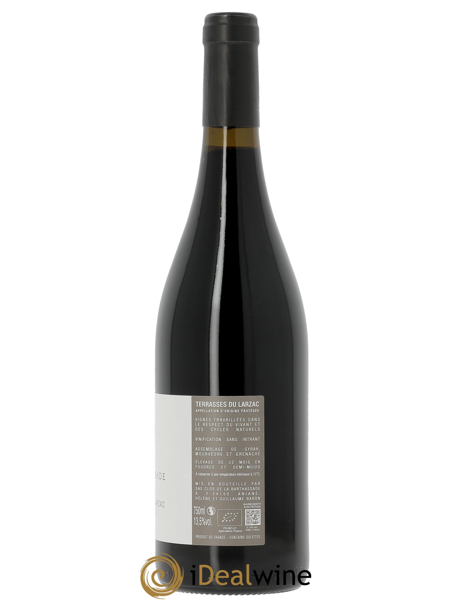 Terrasses du Larzac Les Ouvrées Le Clos de la Barthassade  2023 - Lot of 1 bottle - 1
