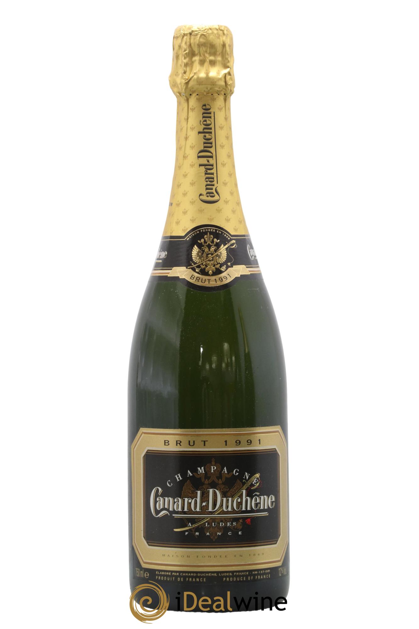 Brut Canard-Duchêne 1991 - Lot de 1 bouteille - 0