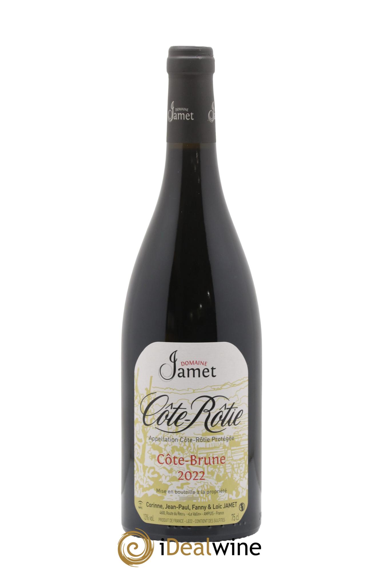 Côte-Rôtie Côte Brune Jamet (Domaine) 2022 - Lot of 1 bottle - 0