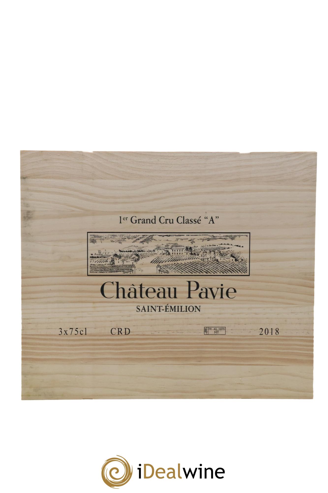 Château Pavie 1er Grand Cru Classé A 2018 - Lot de 3 bouteilles - 2