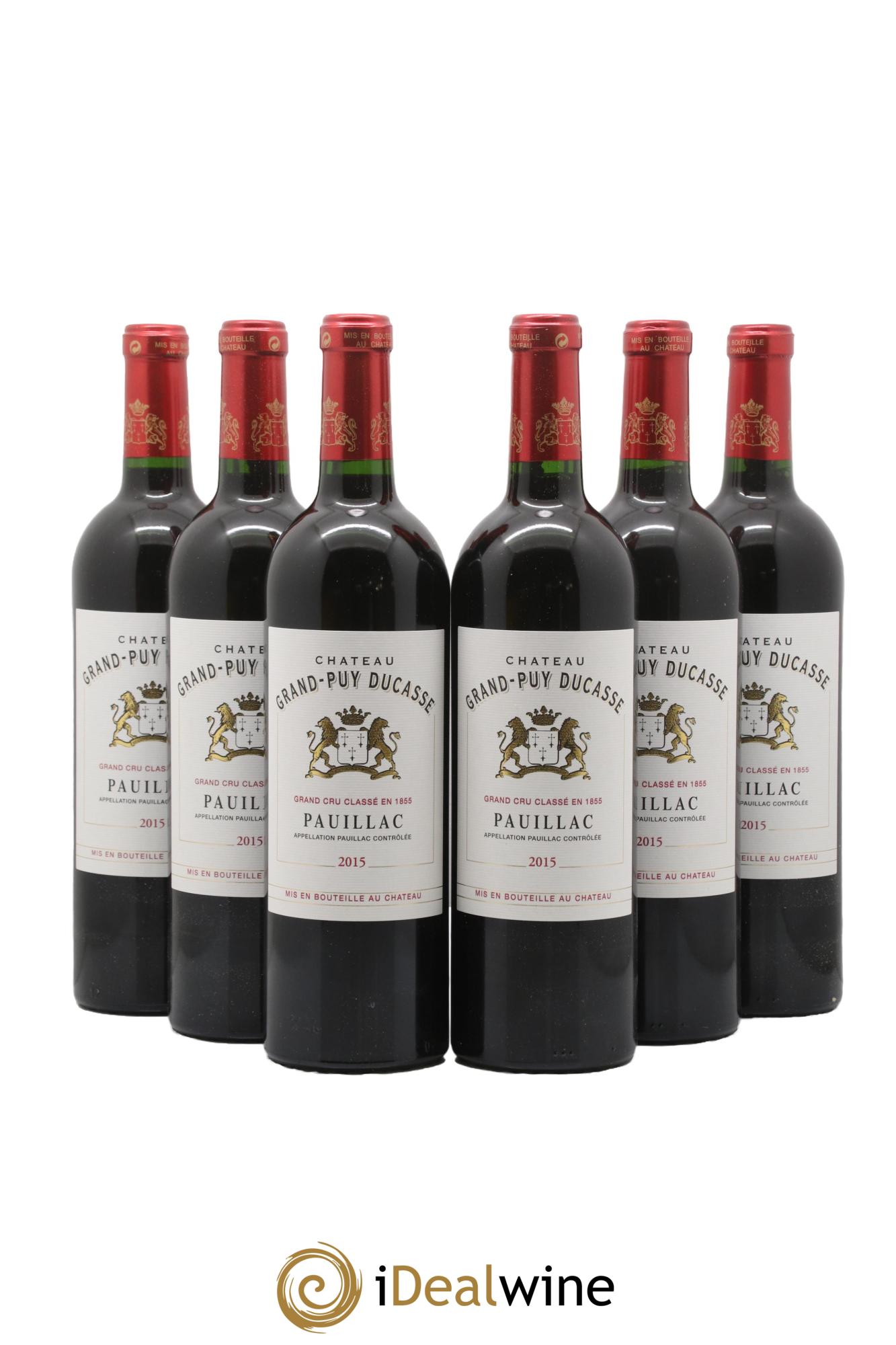 Château Grand Puy Ducasse 5ème Grand Cru Classé 2015 - Lot de 6 bouteilles - 0