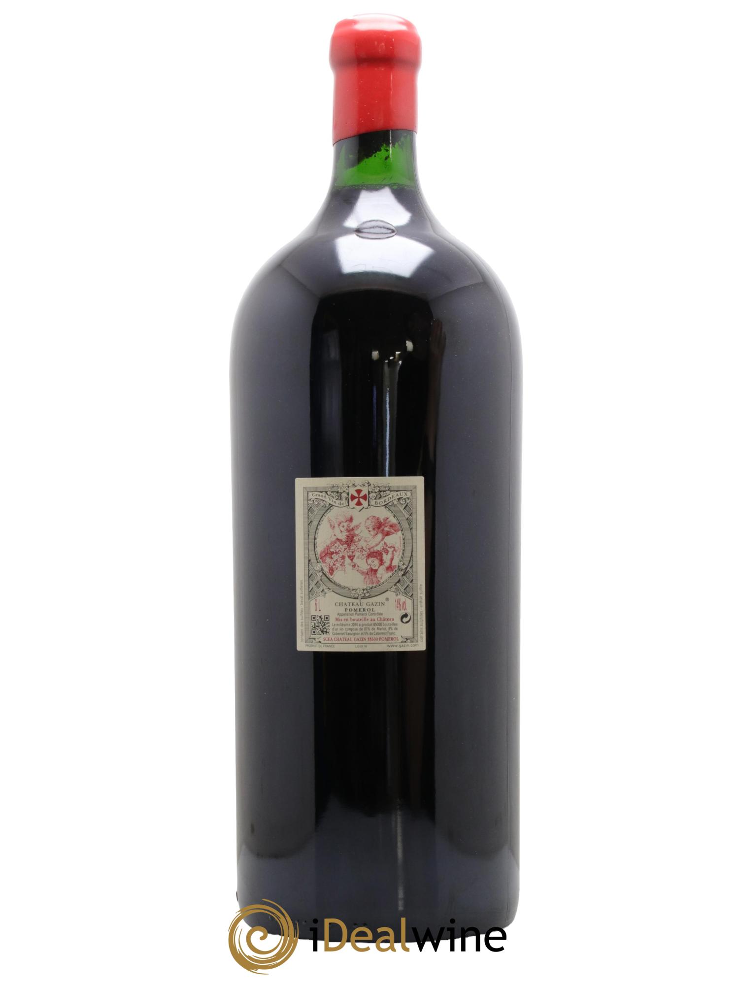 Château Gazin 2016 - Posten von 1 Imperiale - 1