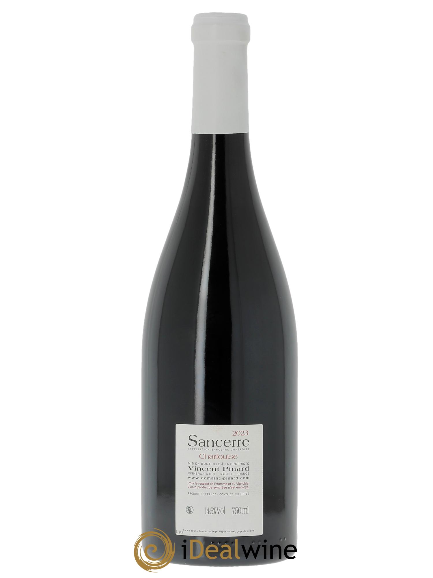 Sancerre Charlouise Vincent Pinard 2023 - Lot of 1 bottle - 1