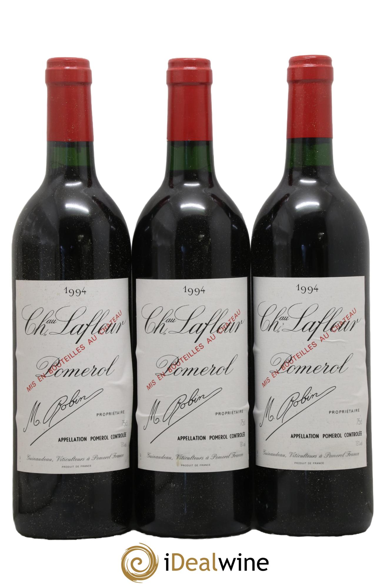 Château Lafleur 1994 - Lot of 3 bottles - 0