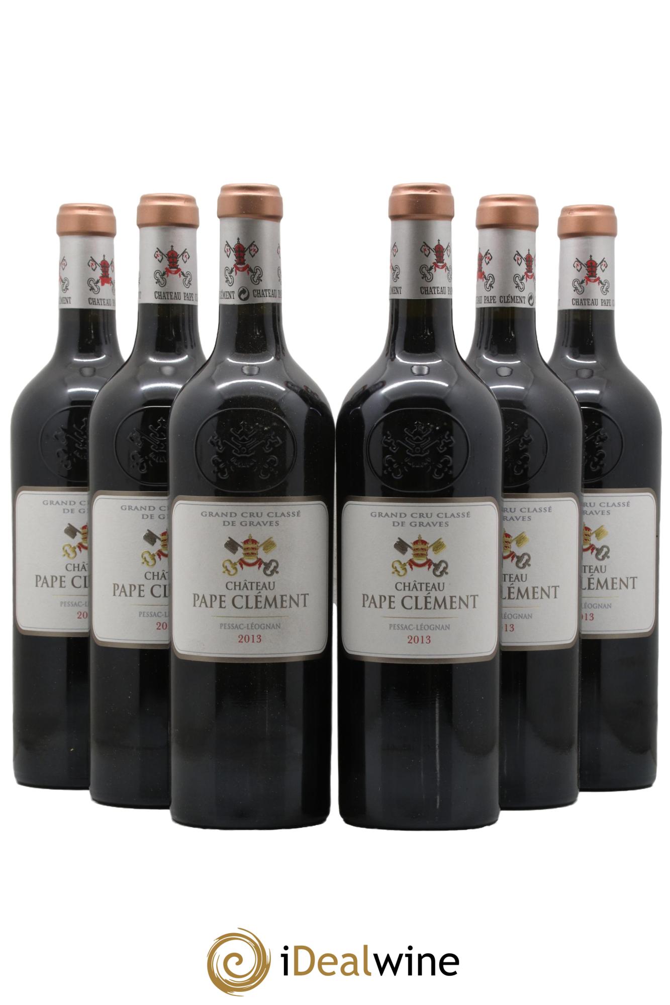 Château Pape Clément Cru Classé de Graves 2013 - Lot of 6 bottles - 0